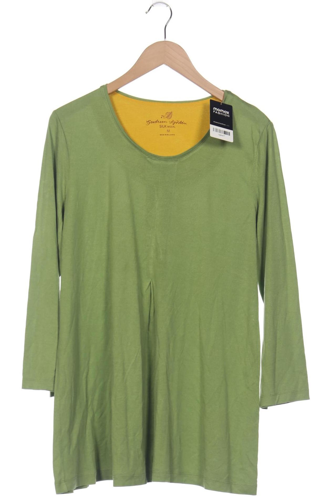 

Gudrun Sjödén Damen Langarmshirt, grün, Gr. 38
