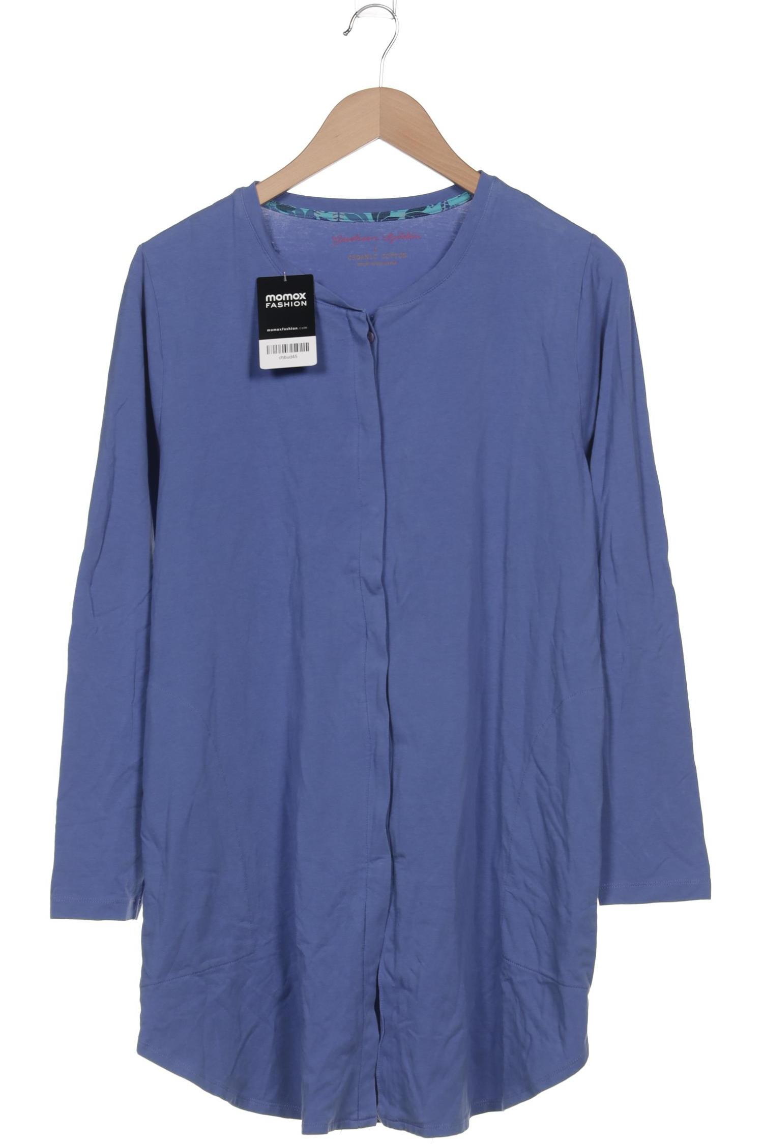 

Gudrun Sjödén Damen Strickjacke, blau, Gr. 42