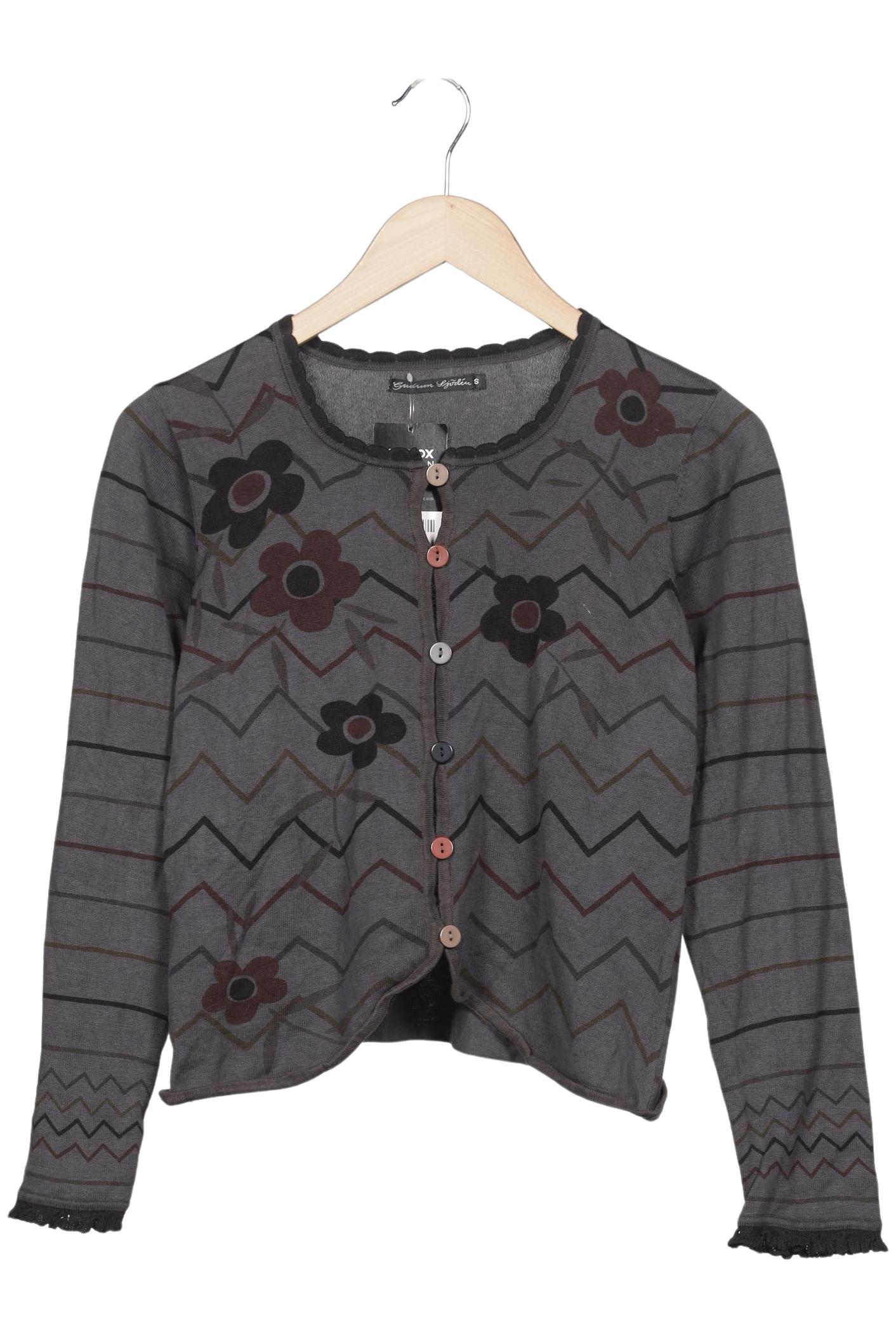 

Gudrun Sjödén Damen Strickjacke, grau, Gr. 36