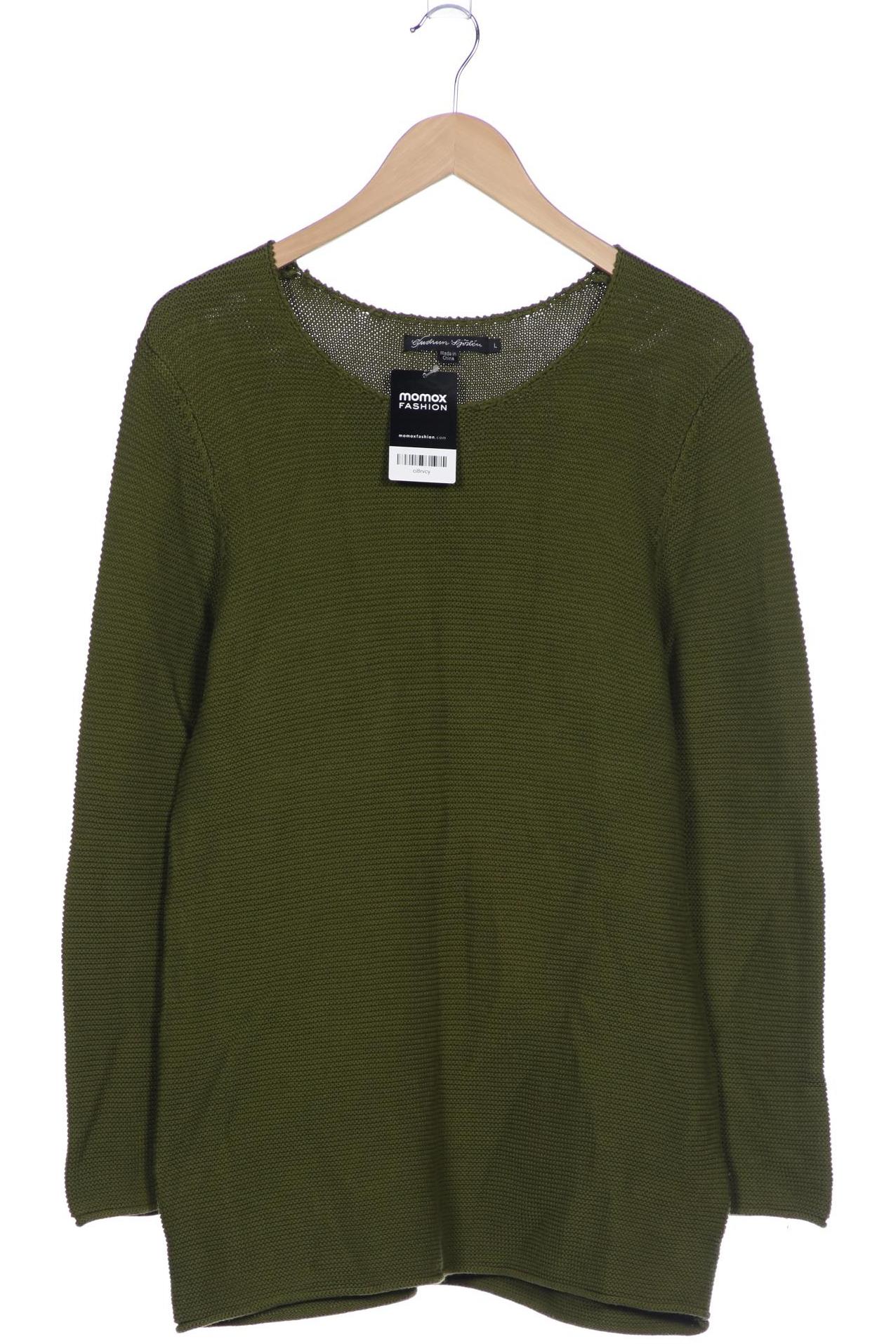 

Gudrun Sjödén Damen Pullover, grün, Gr. 42