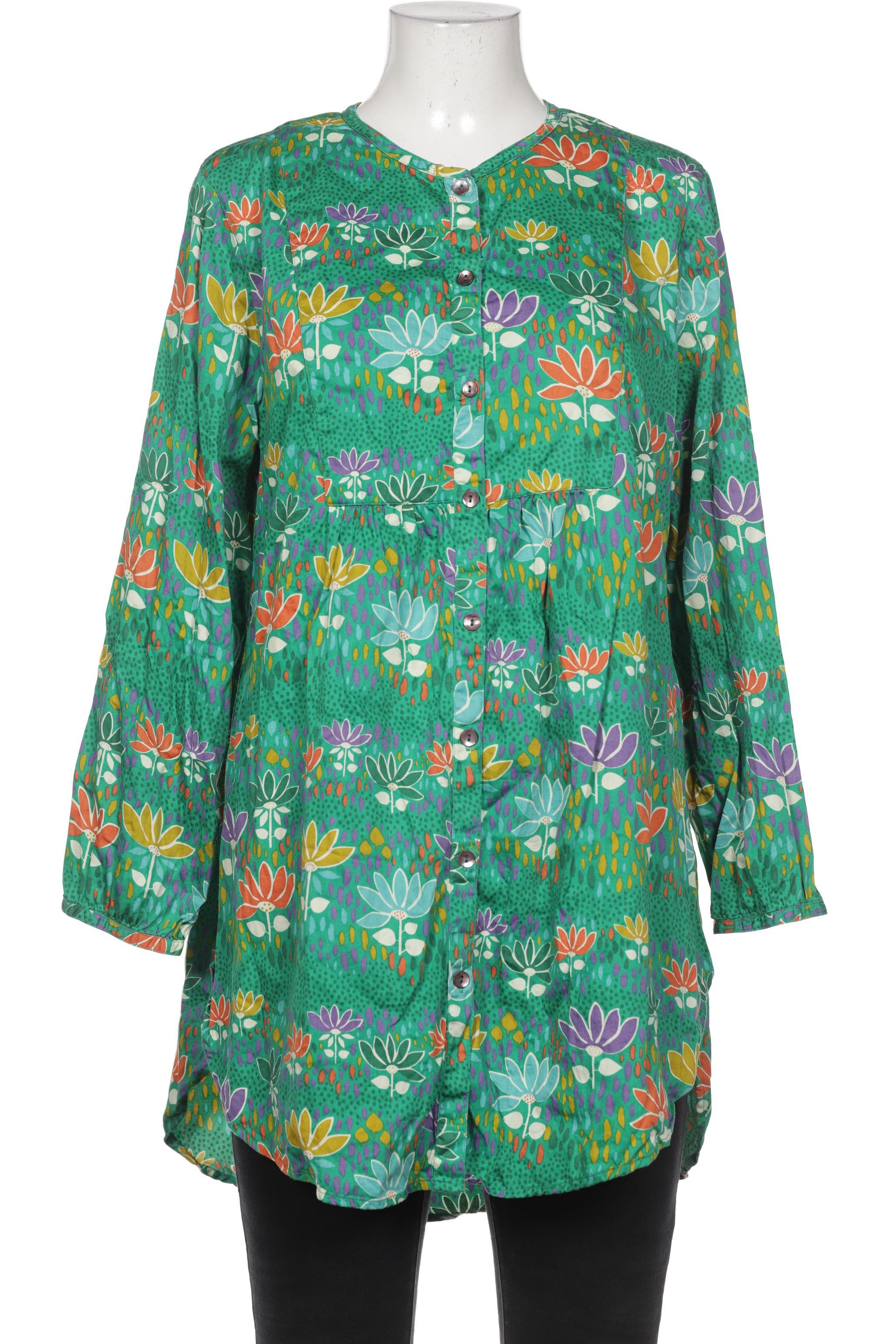 

Gudrun Sjödén Damen Bluse, grün, Gr. 42