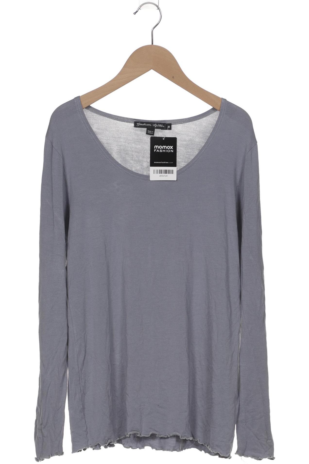 

Gudrun Sjödén Damen Langarmshirt, grau, Gr. 38