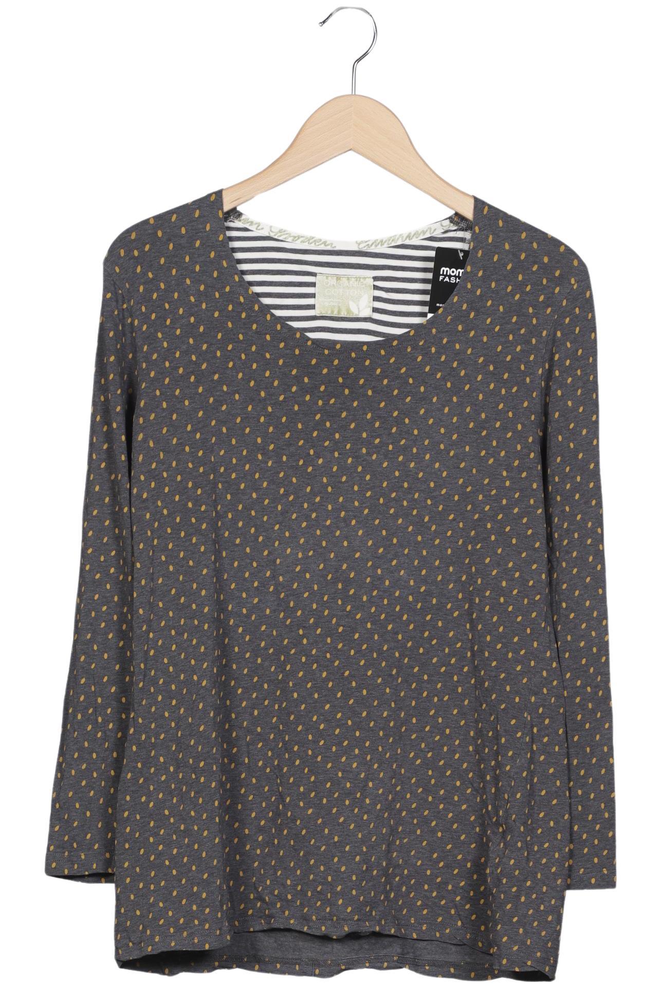 

Gudrun Sjödén Damen Langarmshirt, grau, Gr. 38