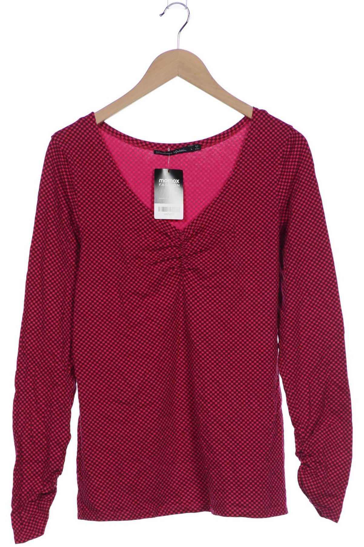 

Gudrun Sjödén Damen Langarmshirt, pink, Gr. 42