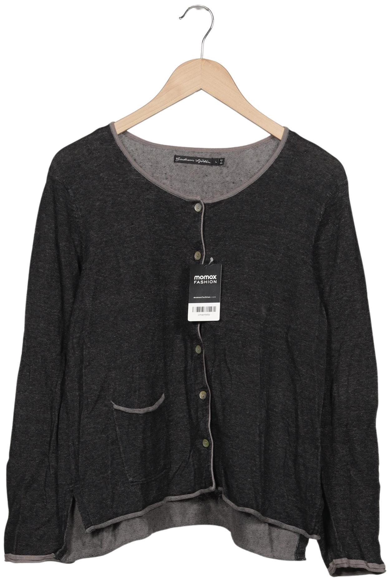 

Gudrun Sjödén Damen Strickjacke, schwarz, Gr. 42