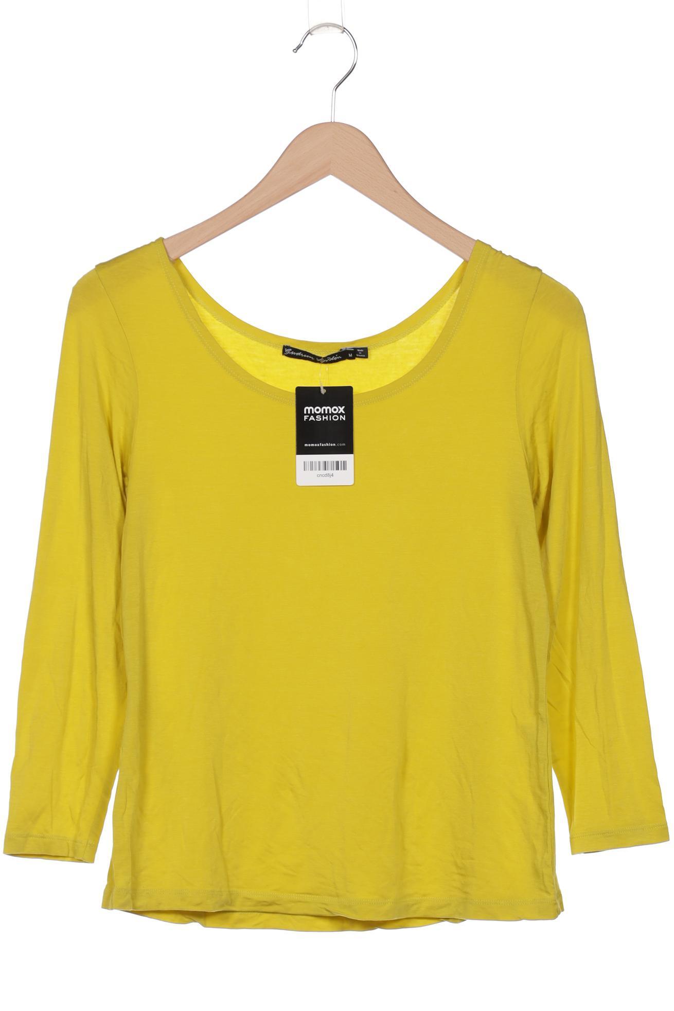 

Gudrun Sjödén Damen Langarmshirt, gelb, Gr. 38