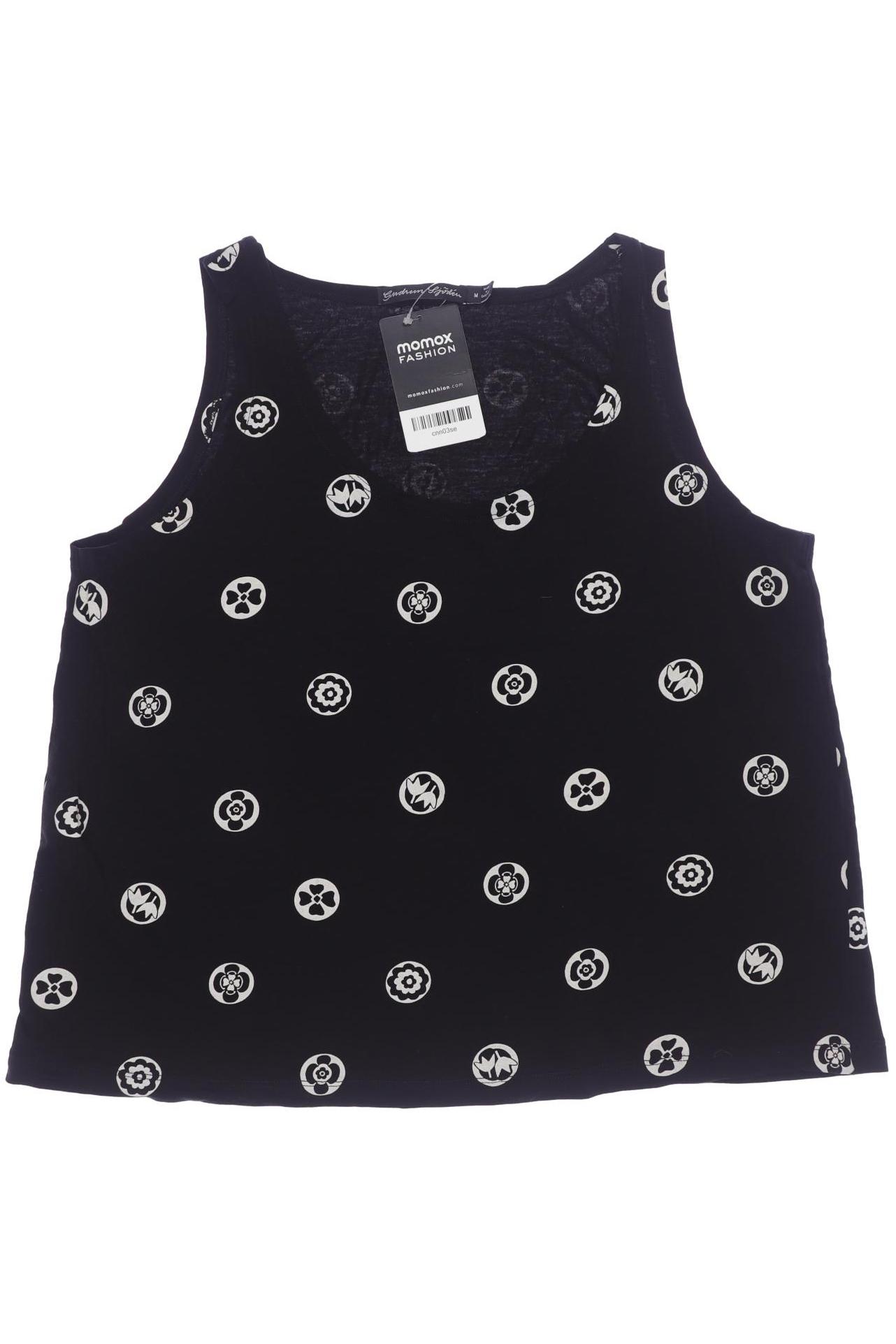 

Gudrun Sjödén Damen Top, schwarz, Gr. 38