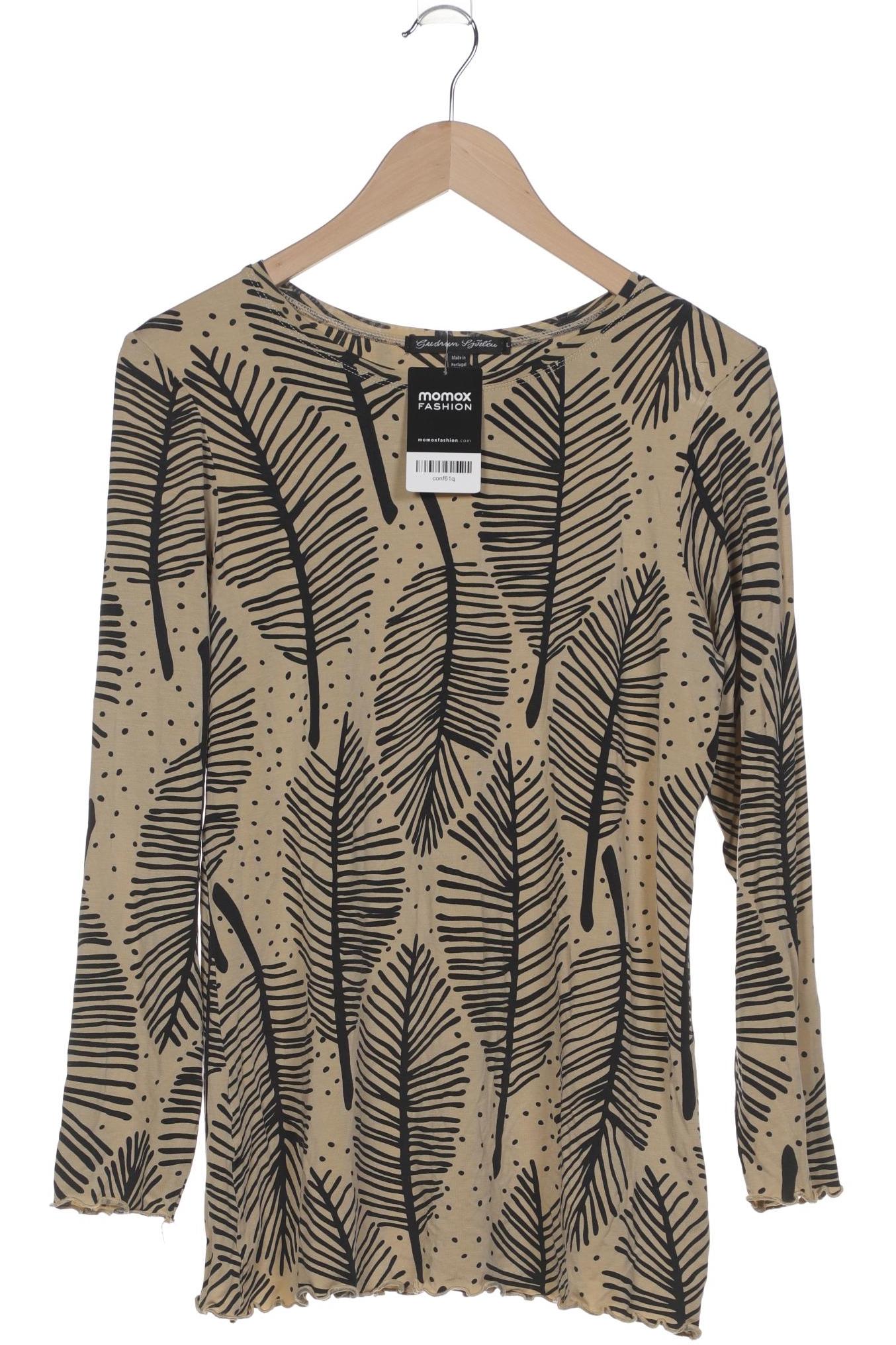 

Gudrun Sjödén Damen Langarmshirt, beige, Gr. 42