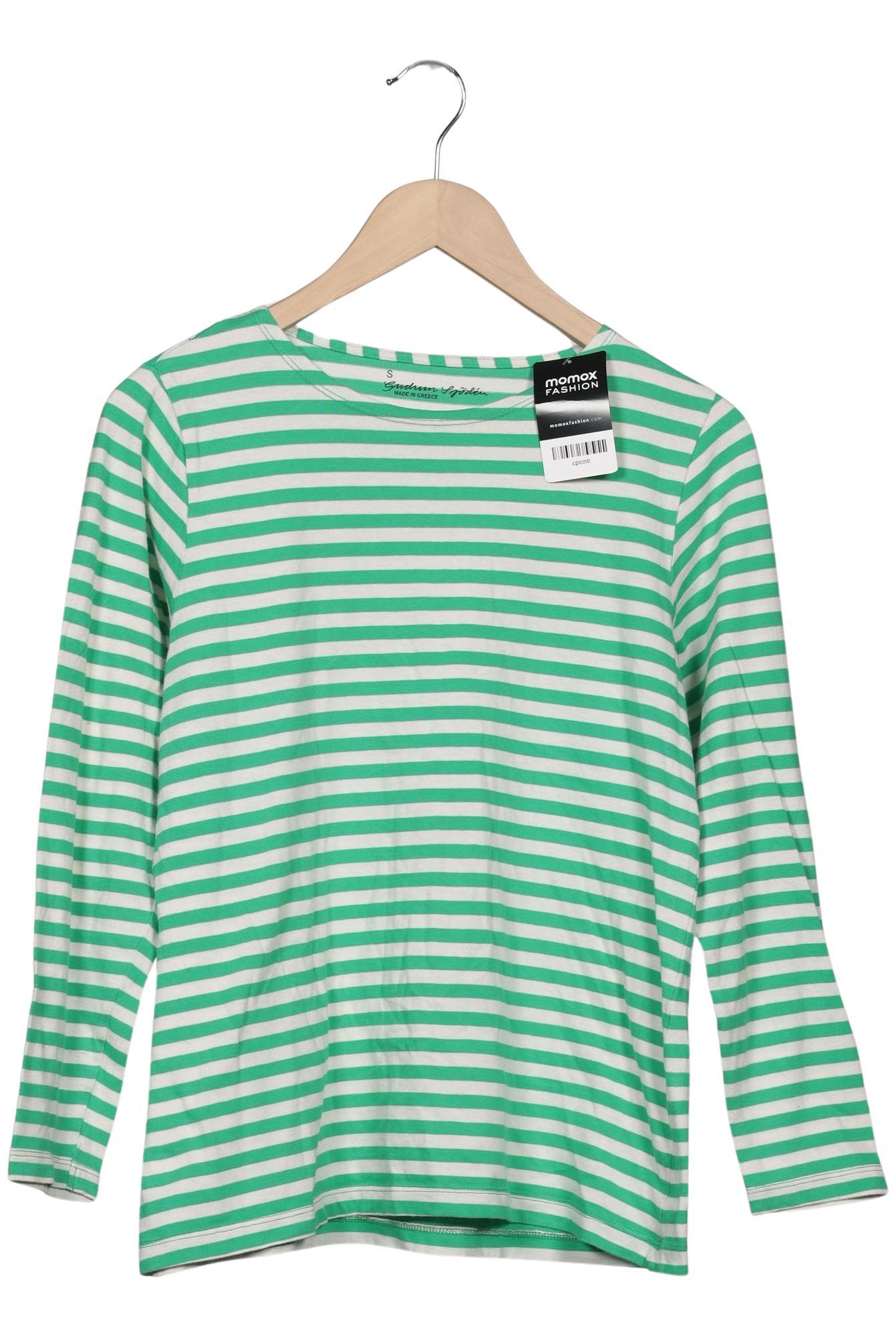 

Gudrun Sjödén Damen Langarmshirt, grün, Gr. 36