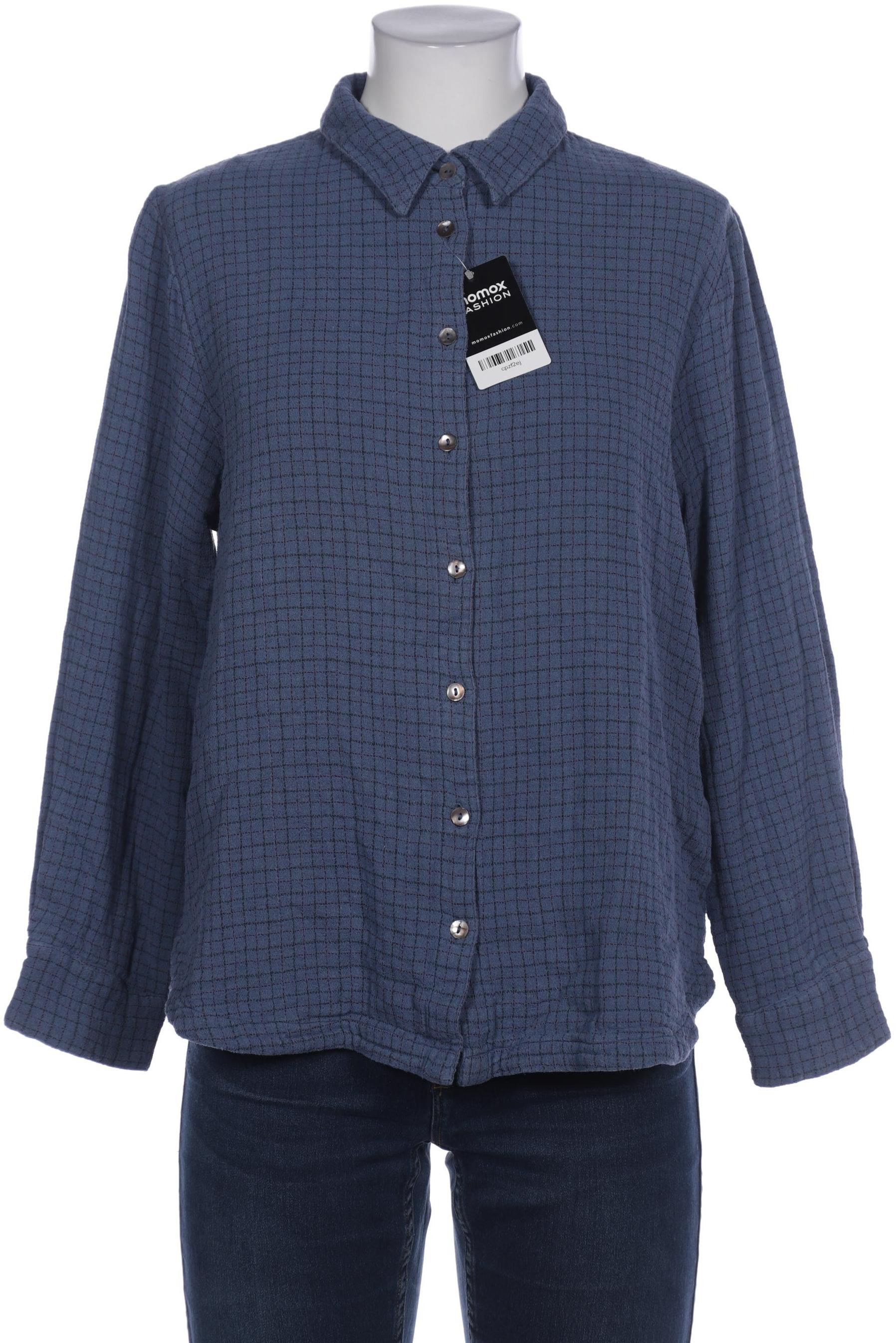 

Gudrun Sjödén Damen Bluse, blau, Gr. 42