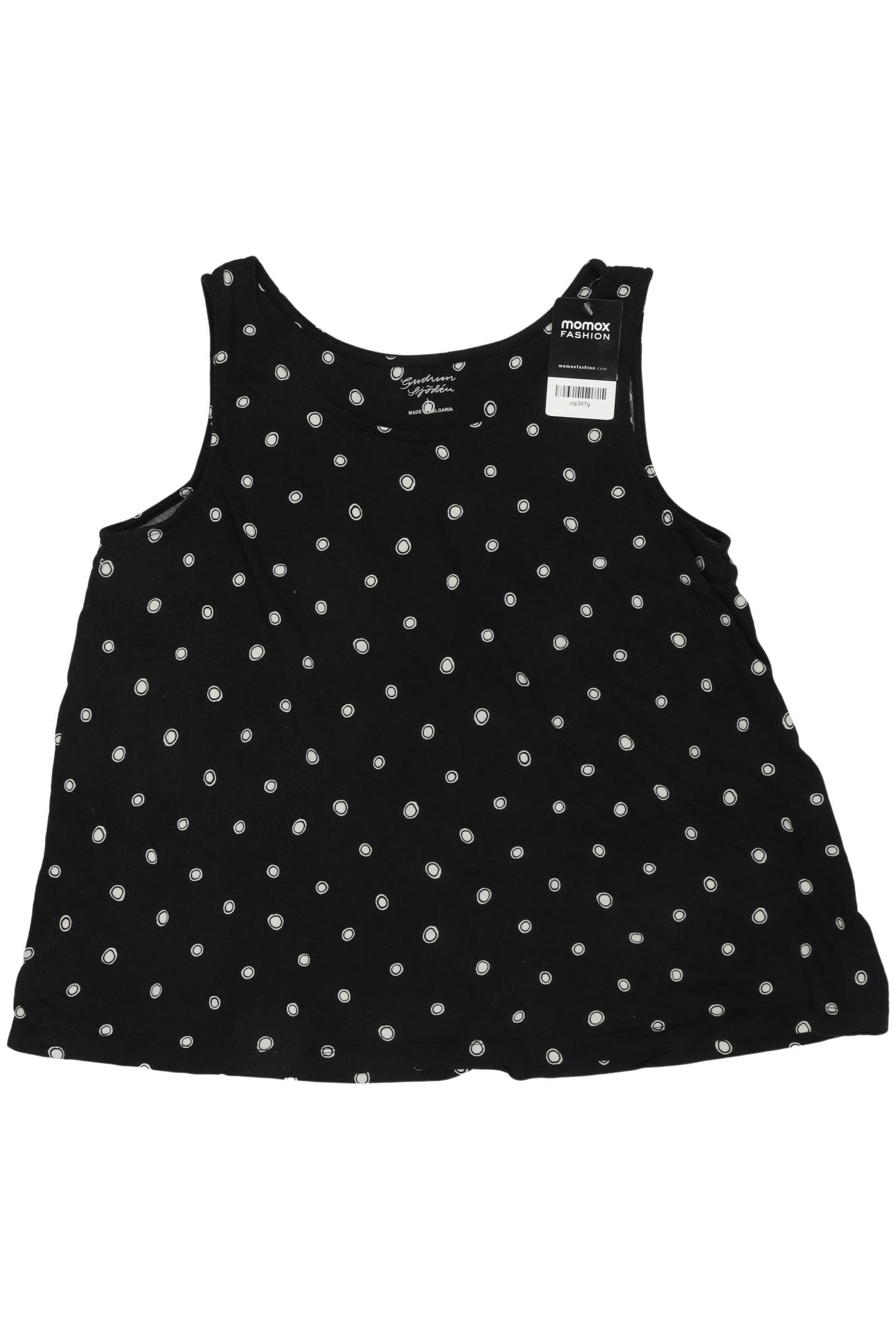 

Gudrun Sjödén Damen Top, schwarz, Gr. 42