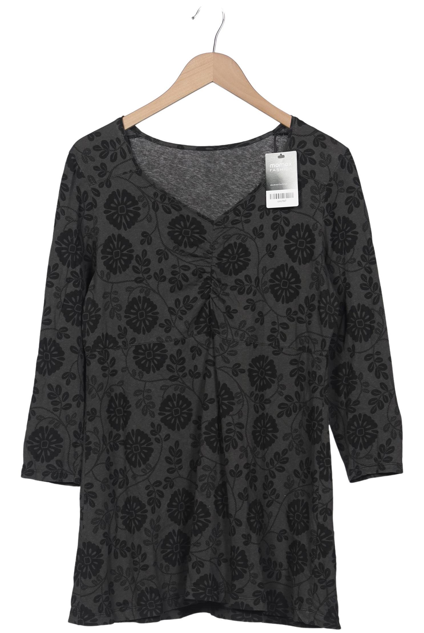 

Gudrun Sjödén Damen Langarmshirt, grau, Gr. 38