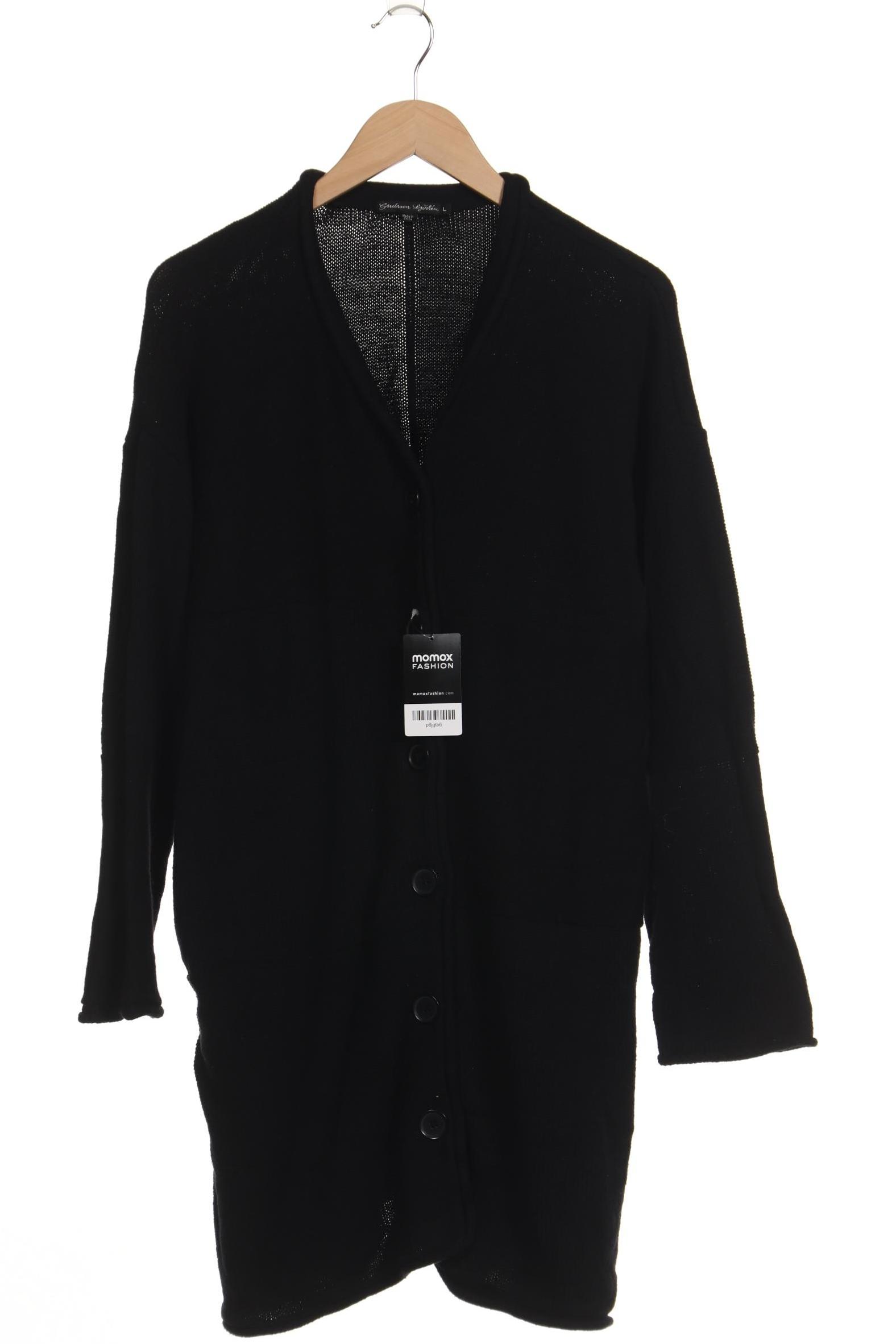 

Gudrun Sjödén Damen Strickjacke, schwarz, Gr. 42