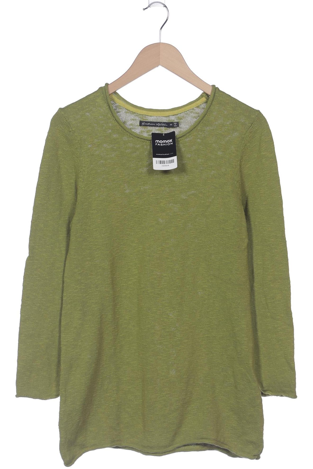 

Gudrun Sjödén Damen Pullover, grün, Gr. 34