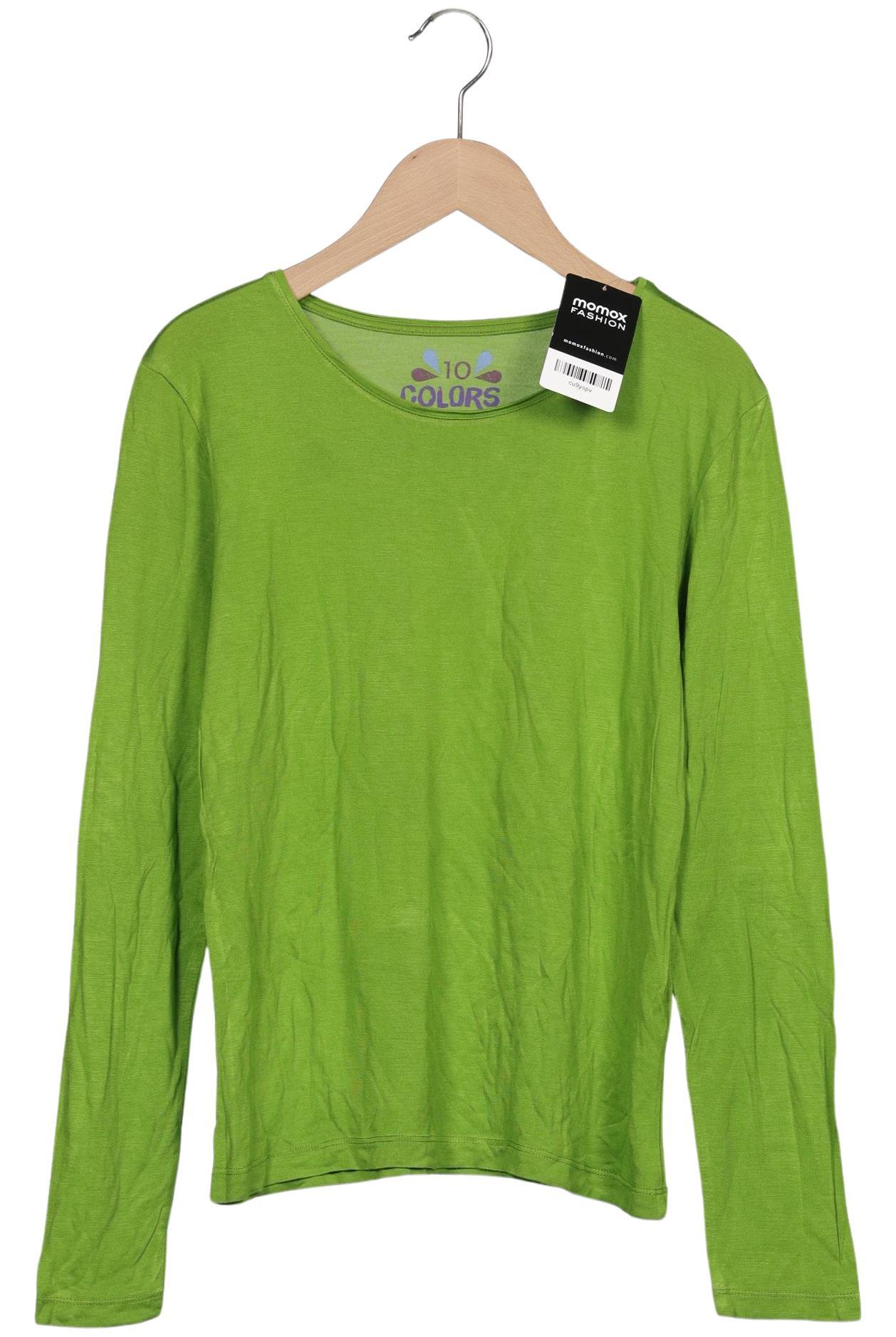

Gudrun Sjödén Damen Langarmshirt, grün, Gr. 38