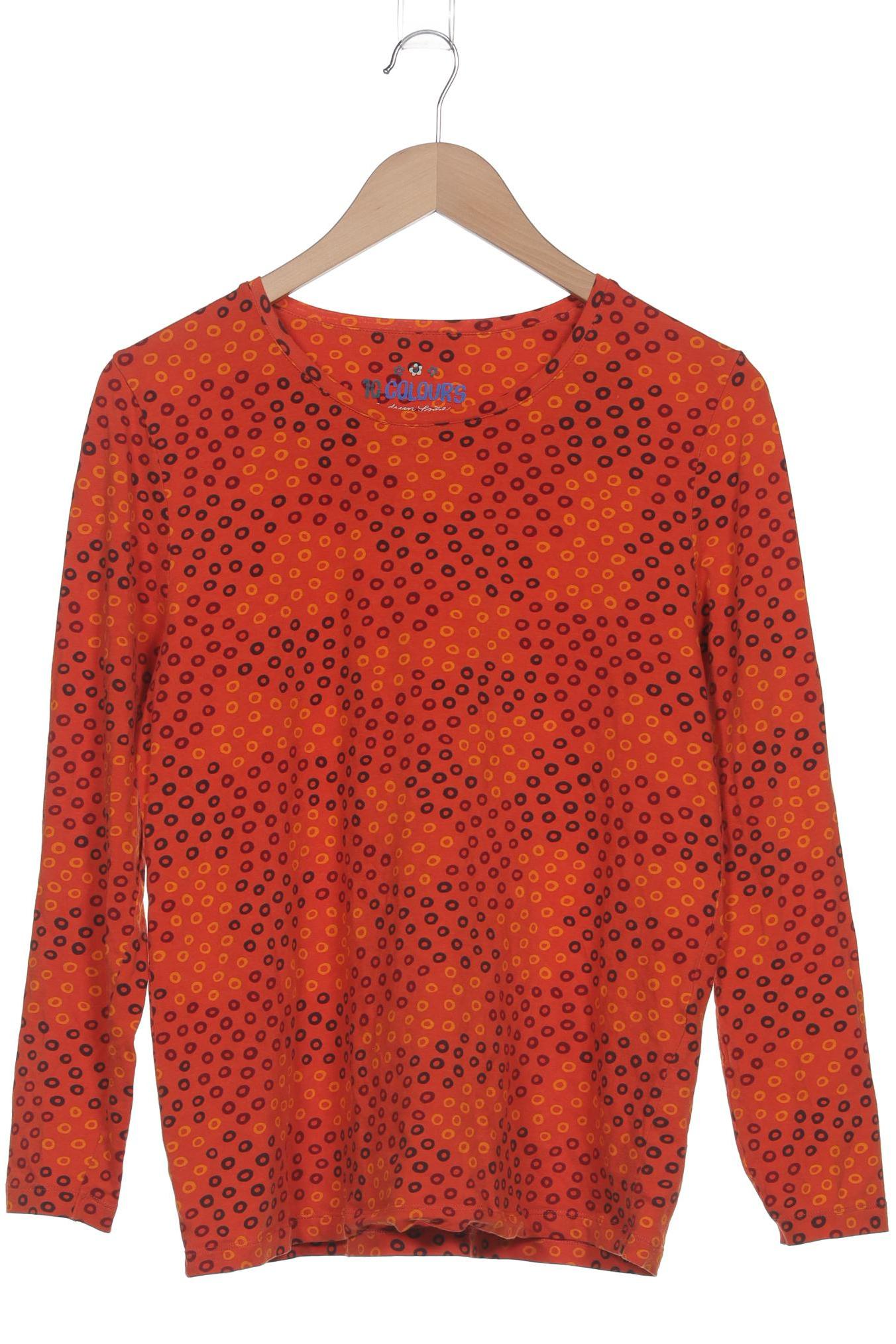 

Gudrun Sjödén Damen Langarmshirt, orange, Gr. 38