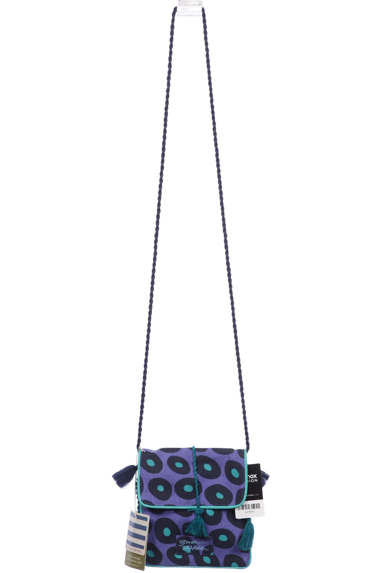 

Gudrun Sjödén Damen Handtasche, blau, Gr.