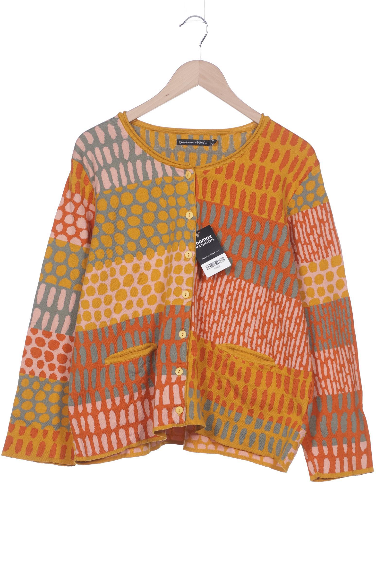 

Gudrun Sjödén Damen Strickjacke, orange, Gr. 42