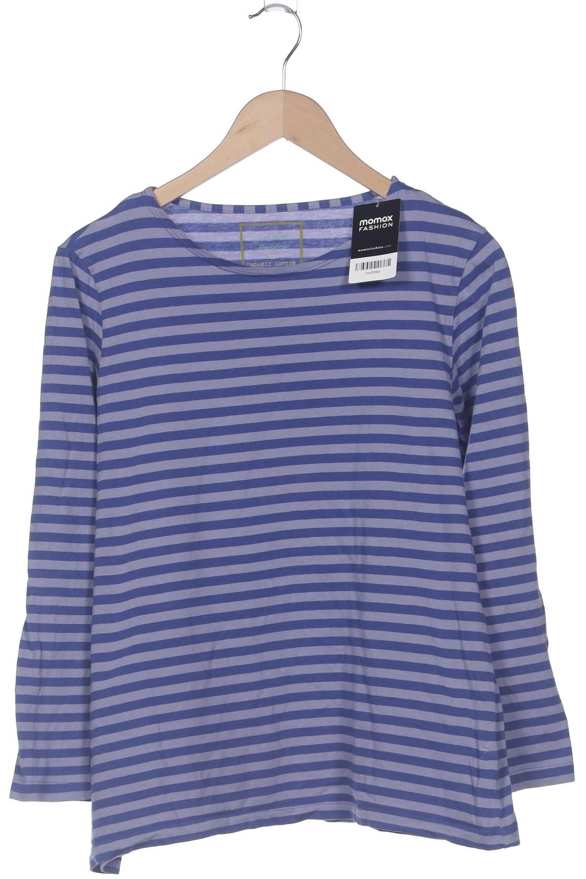 

Gudrun Sjödén Damen Langarmshirt, blau, Gr. 38