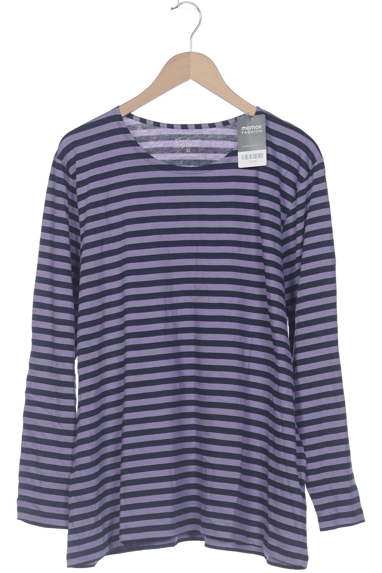 

Gudrun Sjödén Damen Langarmshirt, flieder, Gr. 44