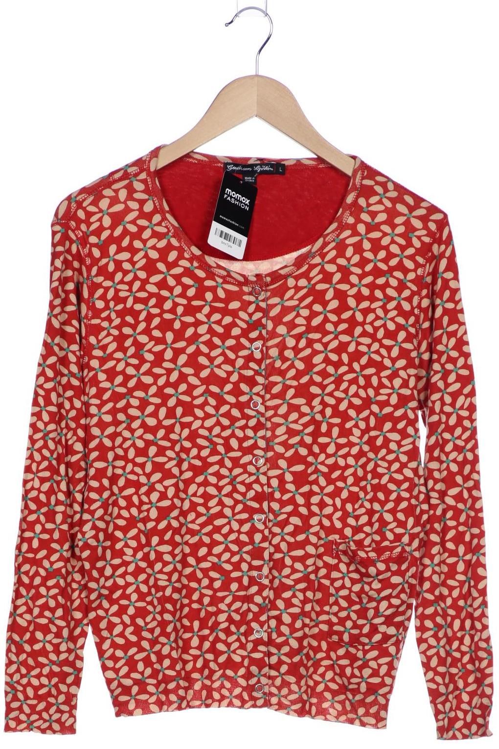 

Gudrun Sjödén Damen Strickjacke, rot, Gr. 42