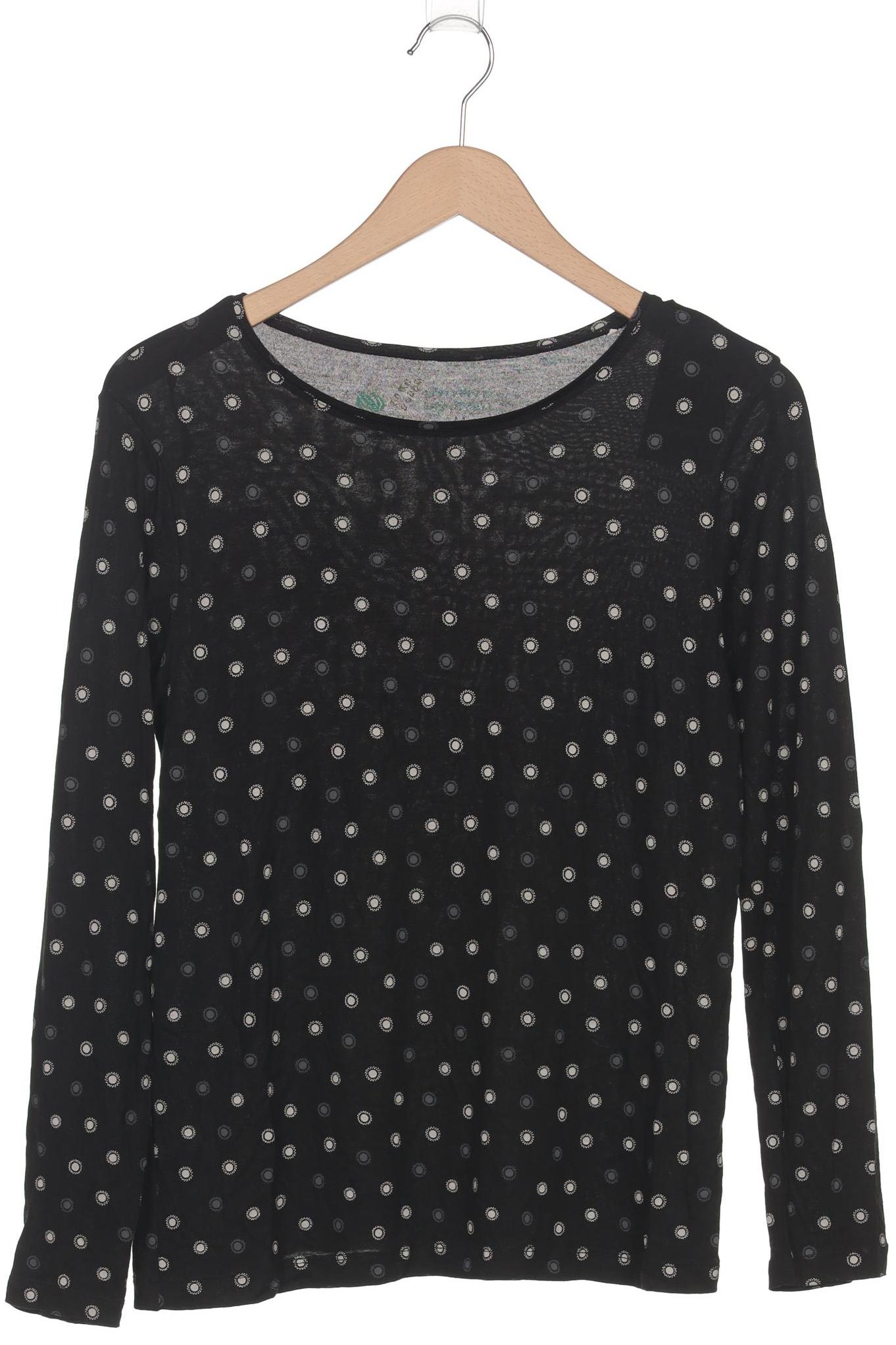 

Gudrun Sjödén Damen Langarmshirt, schwarz, Gr. 38