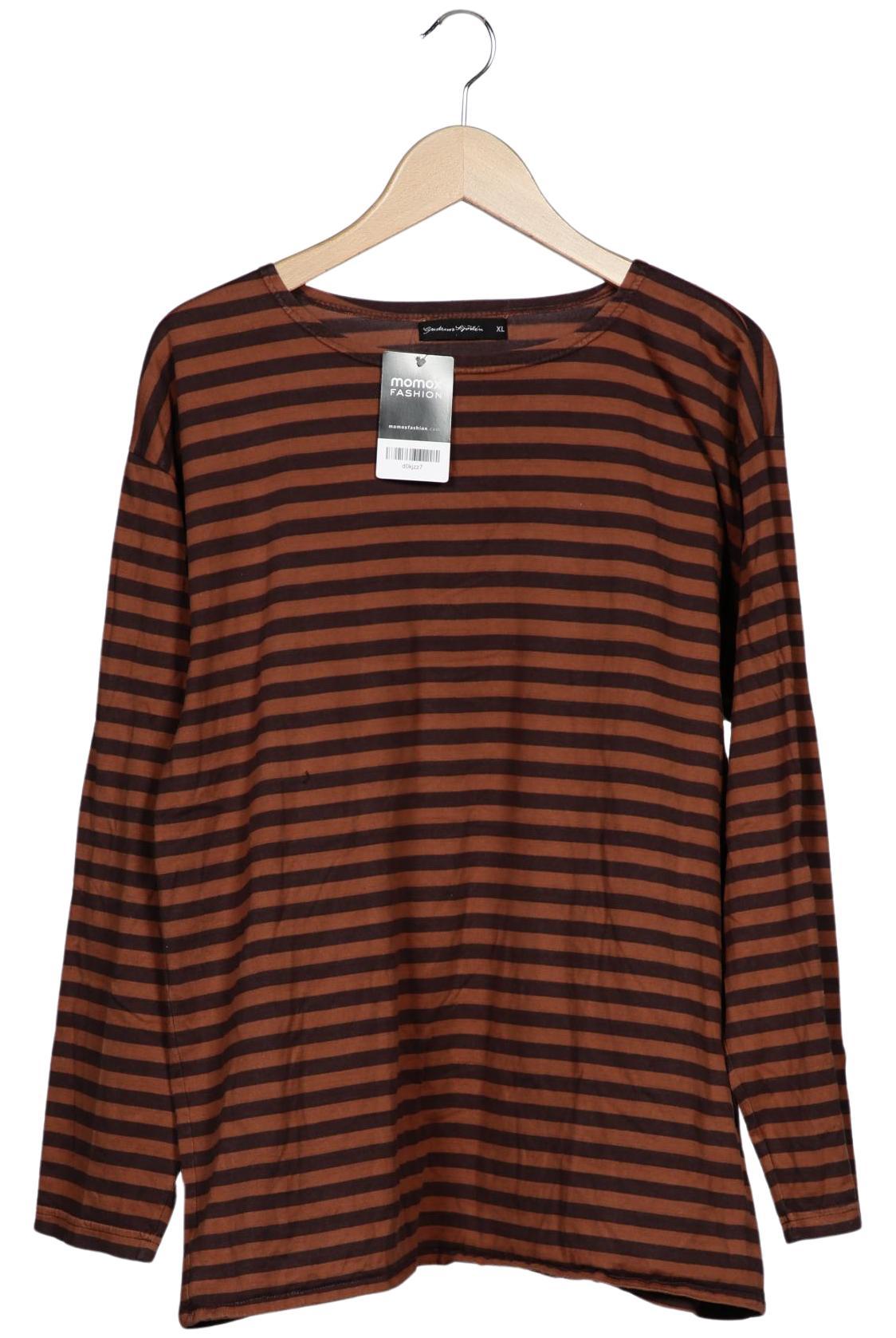 

Gudrun Sjödén Damen Langarmshirt, braun, Gr. 44