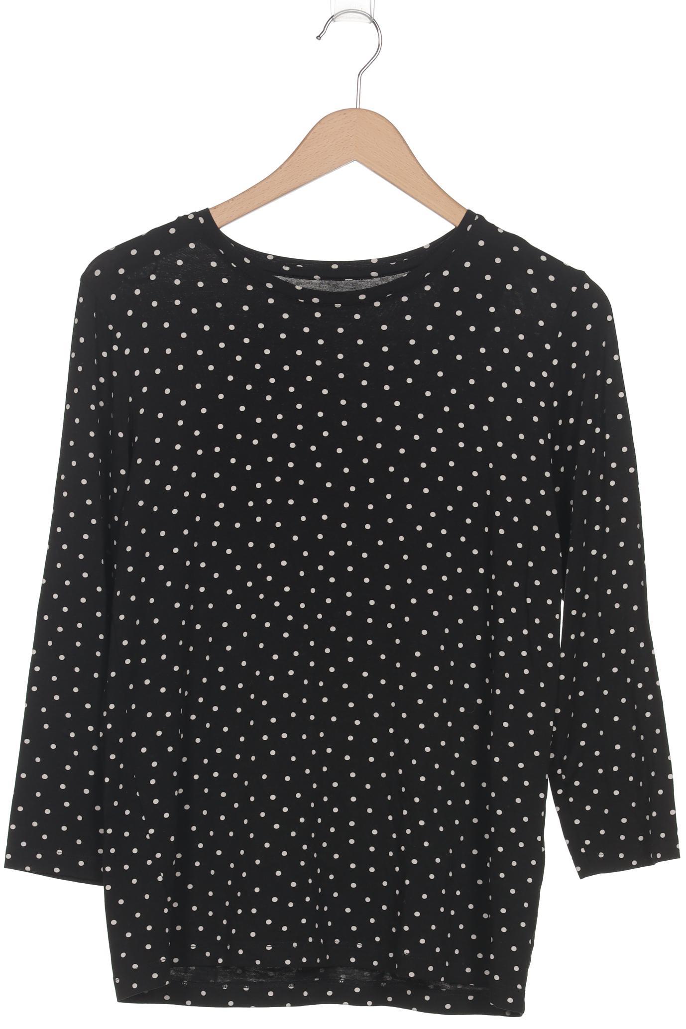 

Gudrun Sjödén Damen Langarmshirt, schwarz, Gr. 38