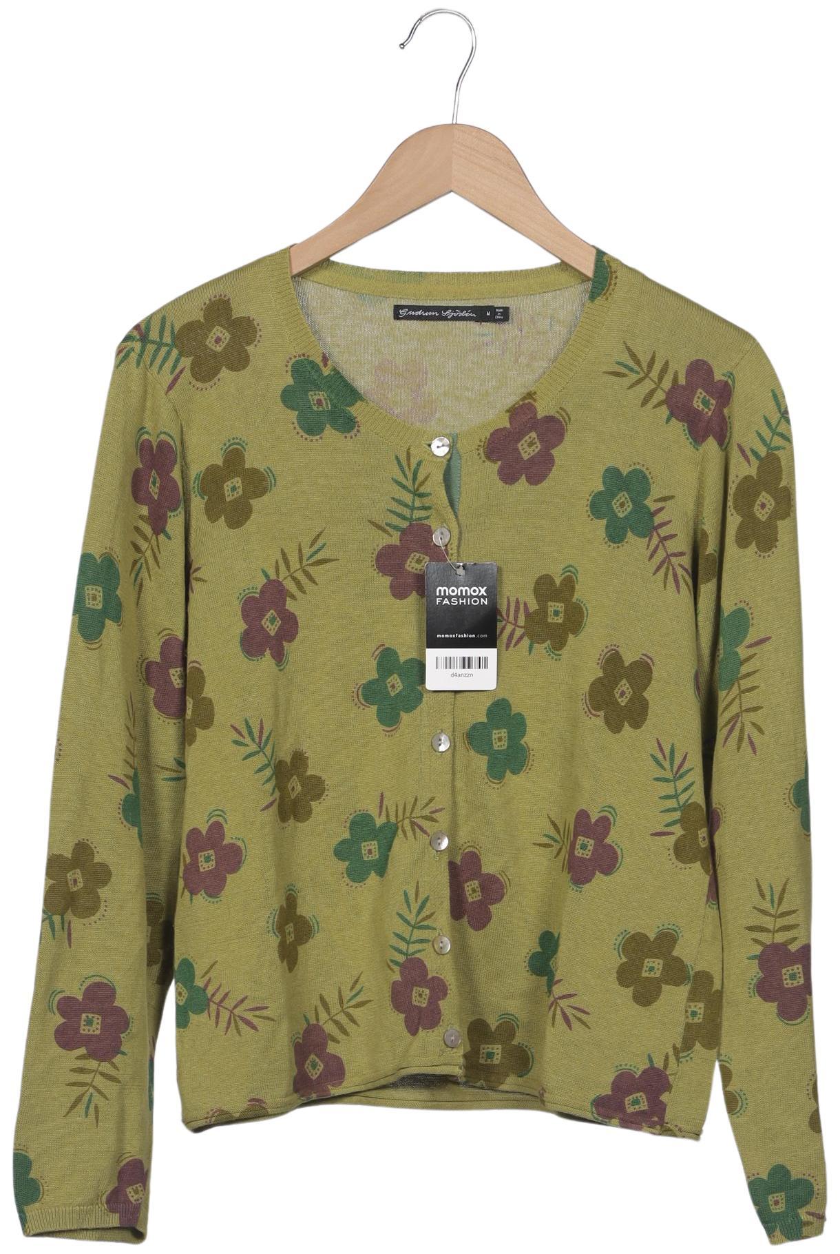 

Gudrun Sjödén Damen Strickjacke, grün, Gr. 38