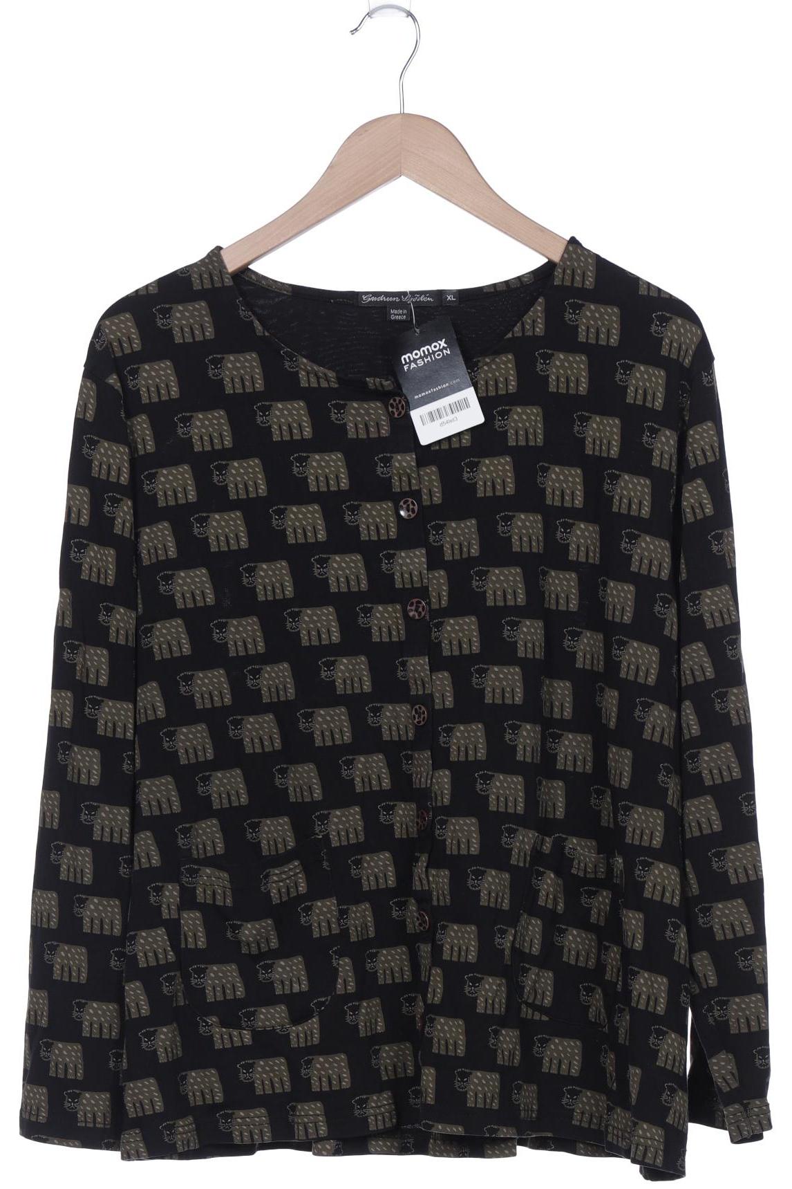 

Gudrun Sjödén Damen Strickjacke, schwarz, Gr. 44