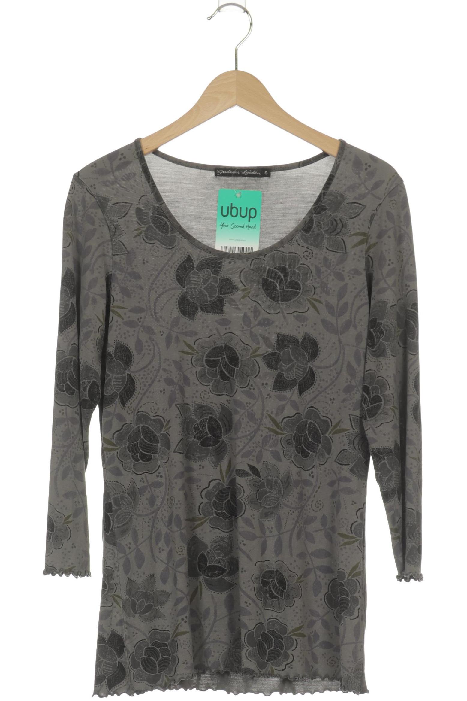 

Gudrun Sjödén Damen Langarmshirt, grau, Gr.