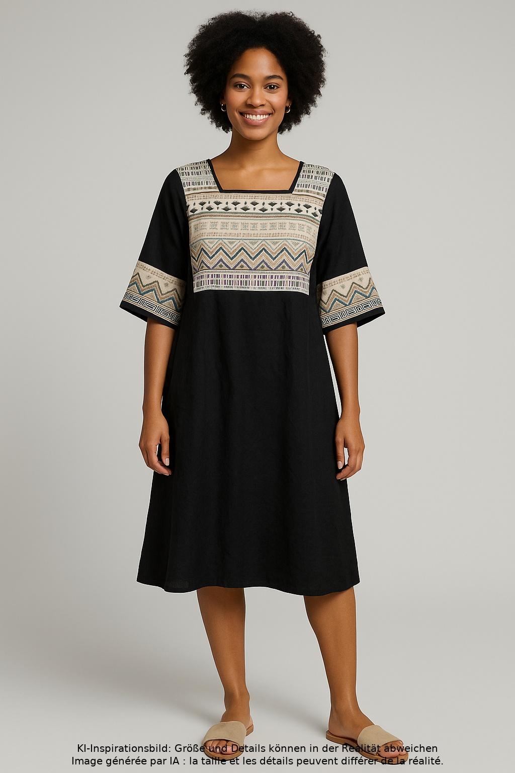 

Gudrun Sjödén Damen Kleid, mehrfarbig, Gr. 42