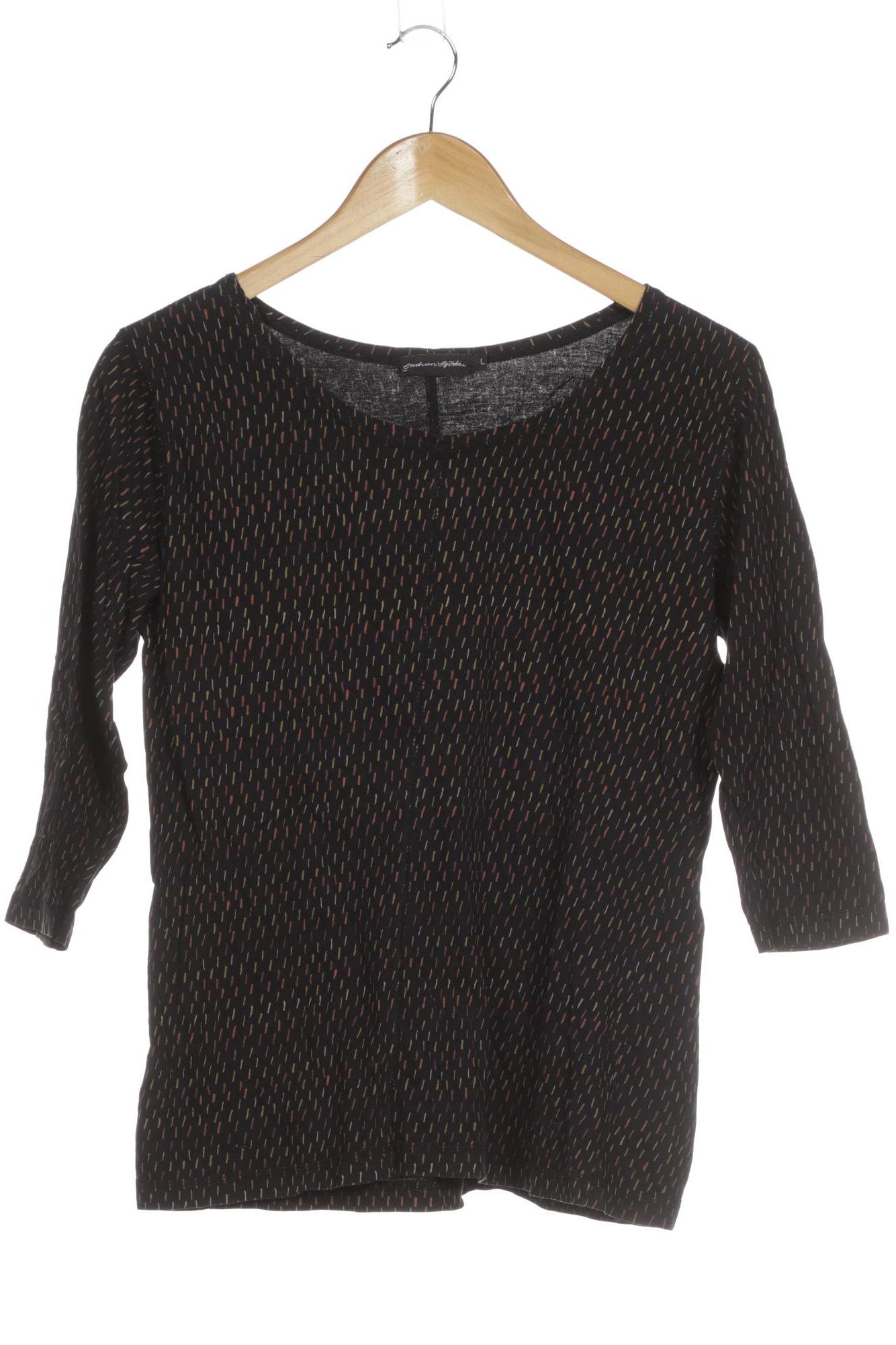 

Gudrun Sjödén Damen Langarmshirt, schwarz, Gr. 42