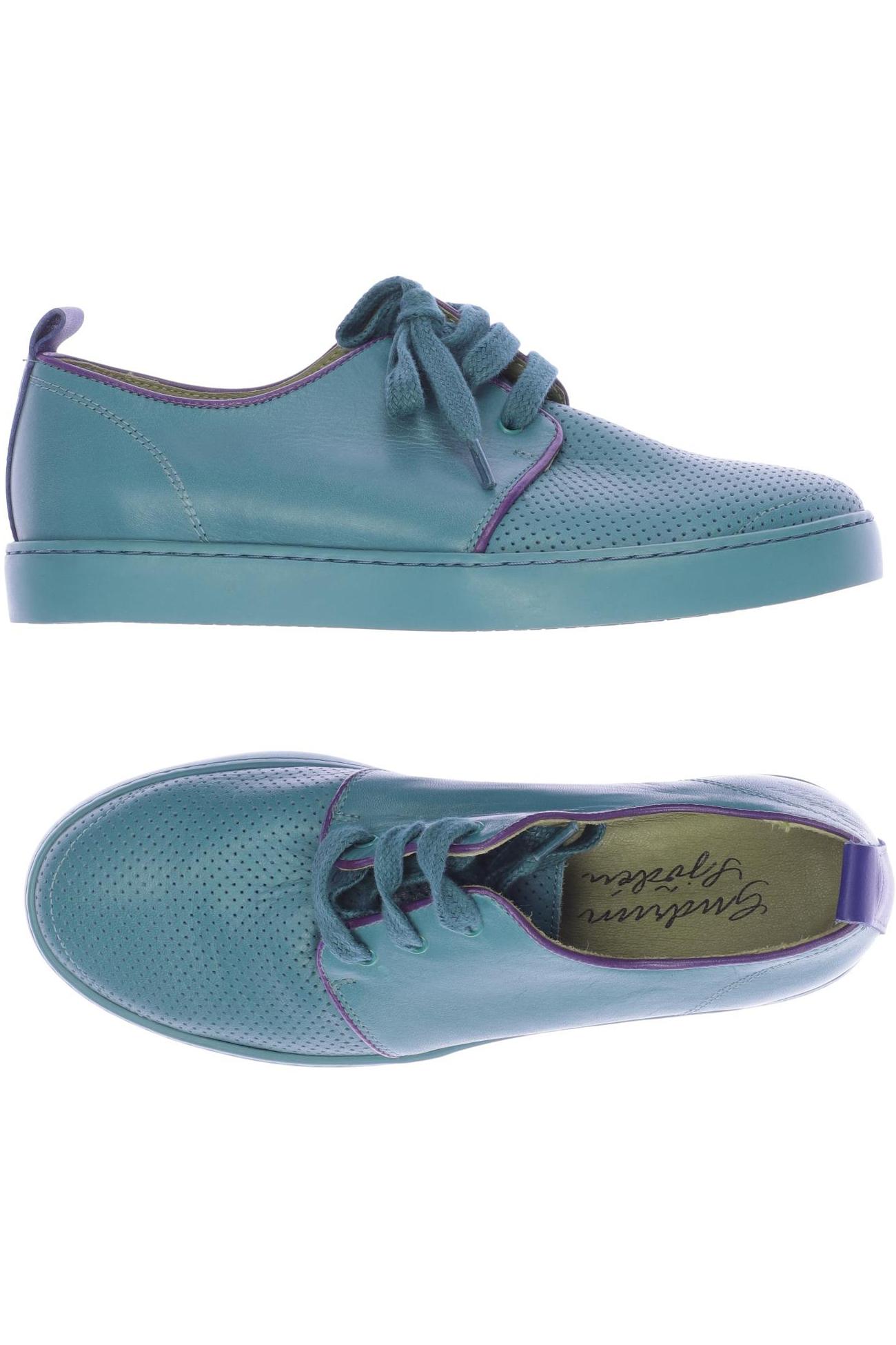 

Gudrun Sjödén Damen Halbschuh, türkis, Gr. 36