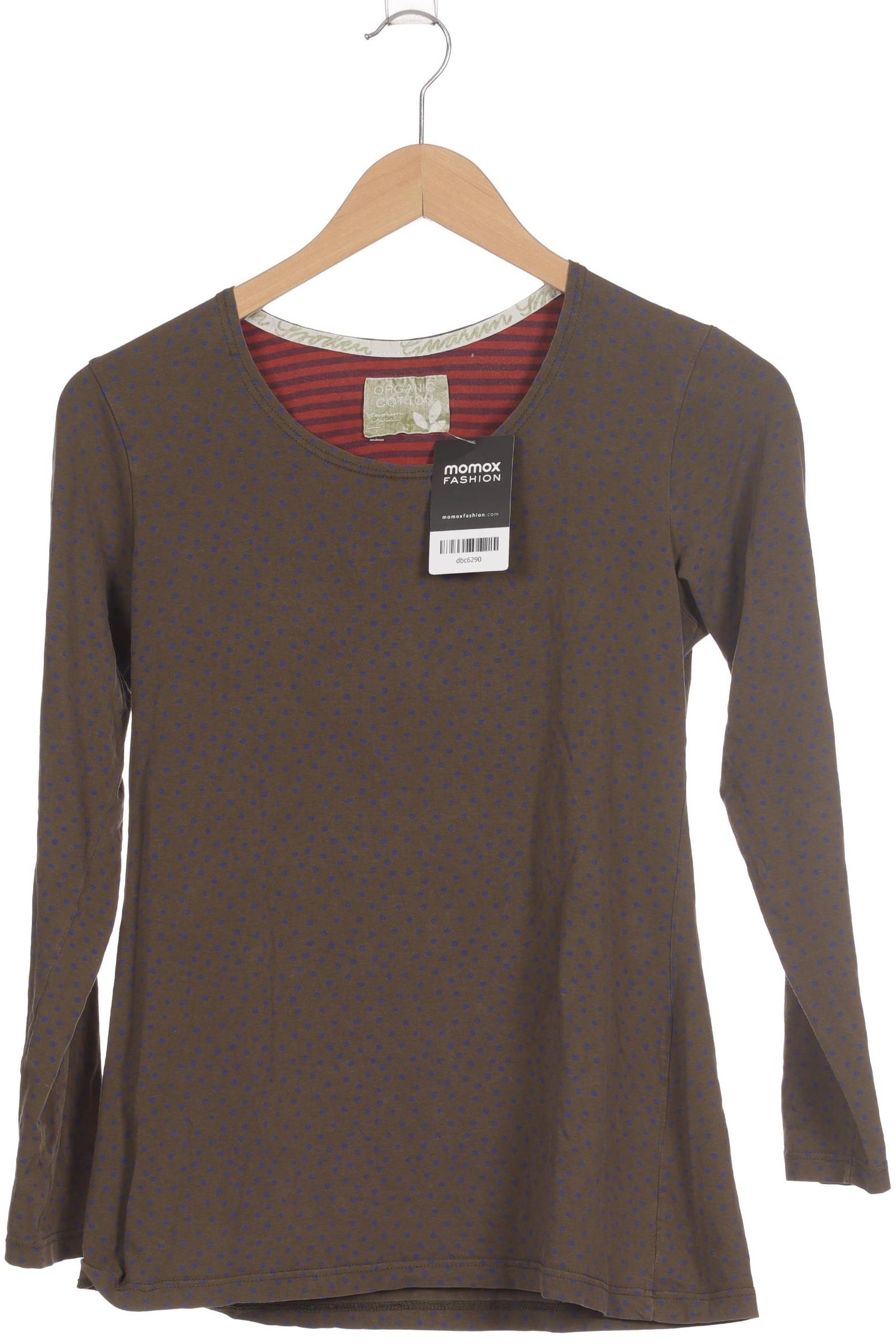 

Gudrun Sjödén Damen Langarmshirt, braun, Gr. 38