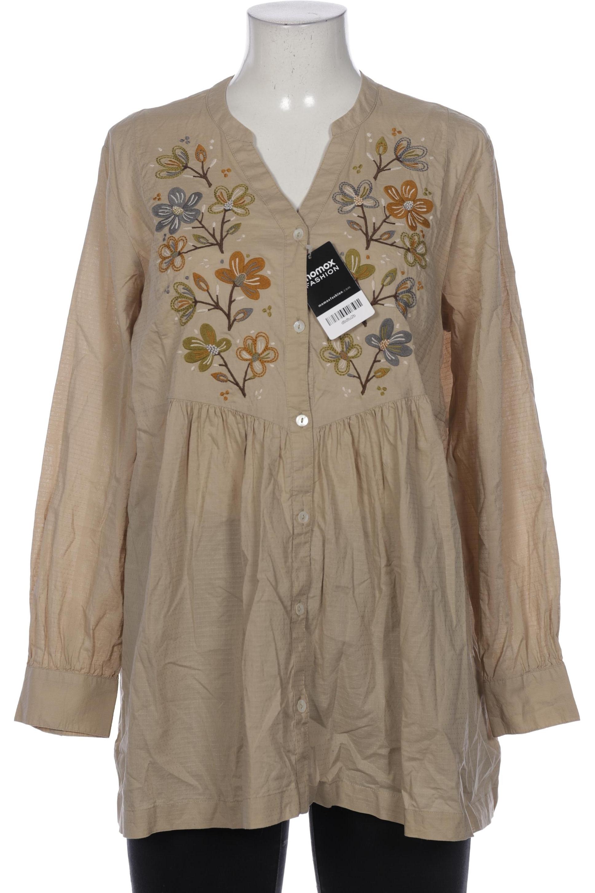 

Gudrun Sjödén Damen Bluse, beige, Gr. 42