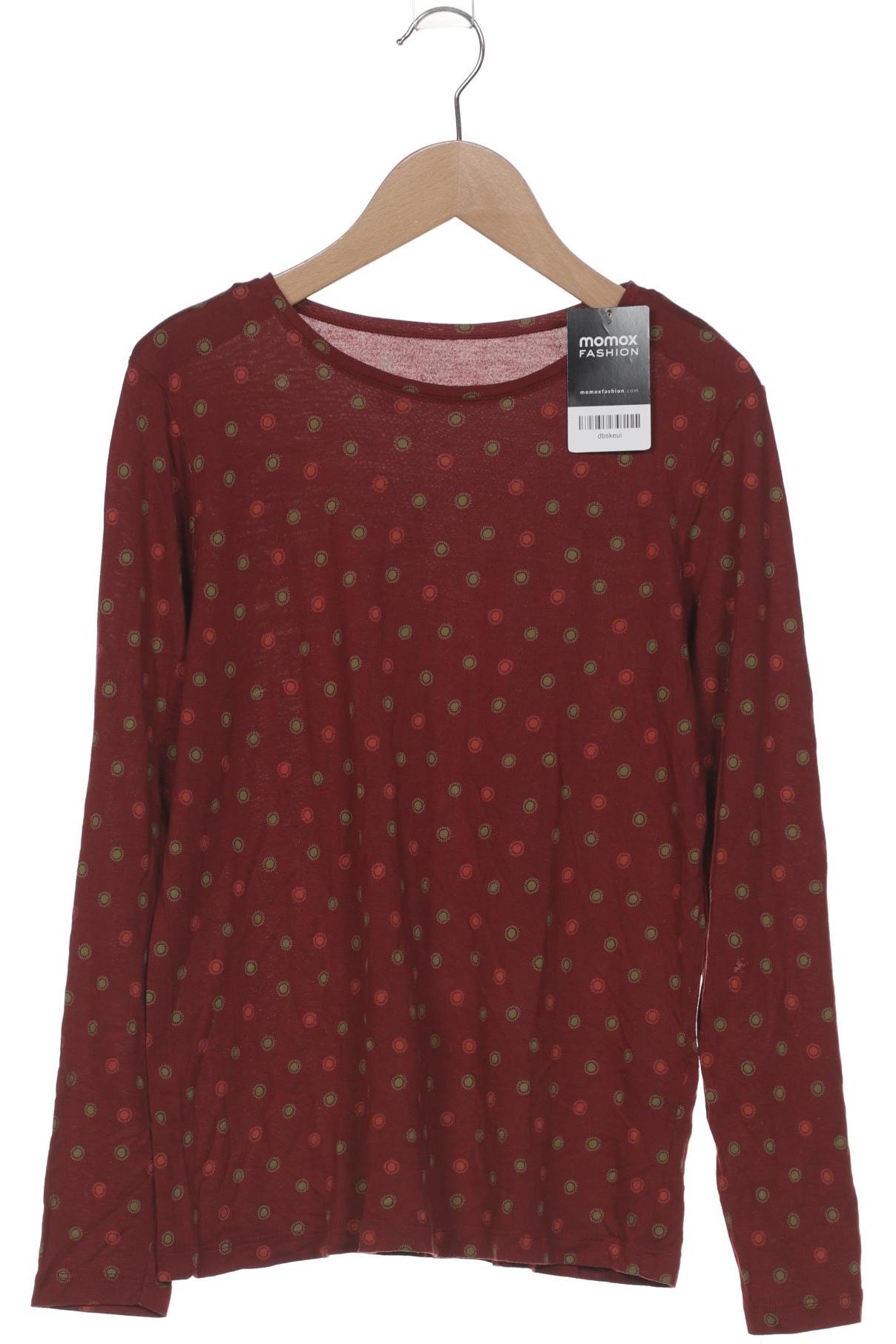 

Gudrun Sjödén Damen Langarmshirt, bordeaux, Gr. 36