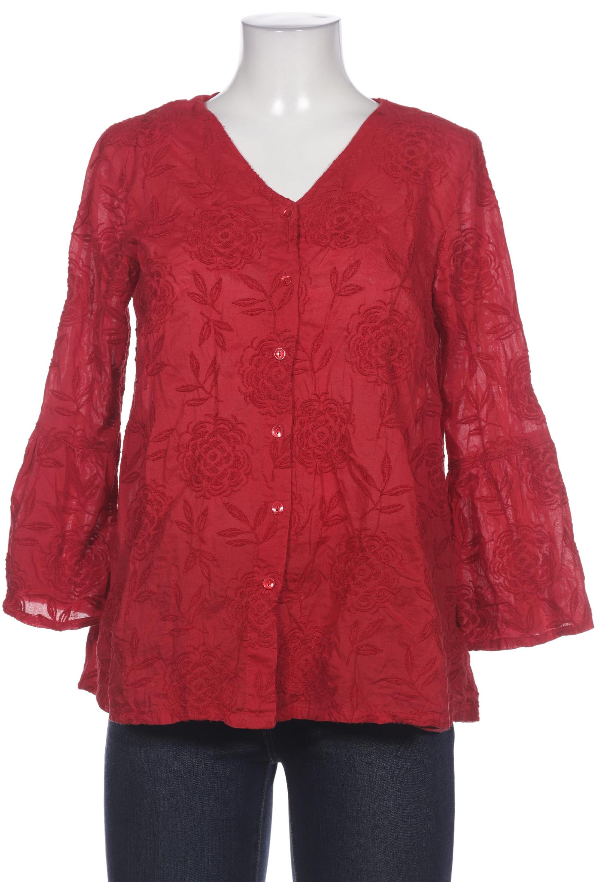 

Gudrun Sjödén Damen Bluse, rot, Gr. 36