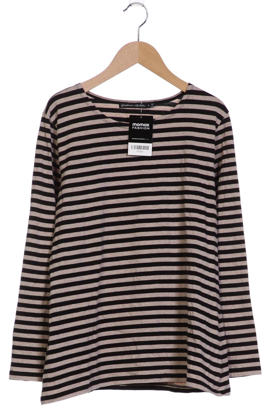

Gudrun Sjödén Damen Langarmshirt, schwarz, Gr. 38