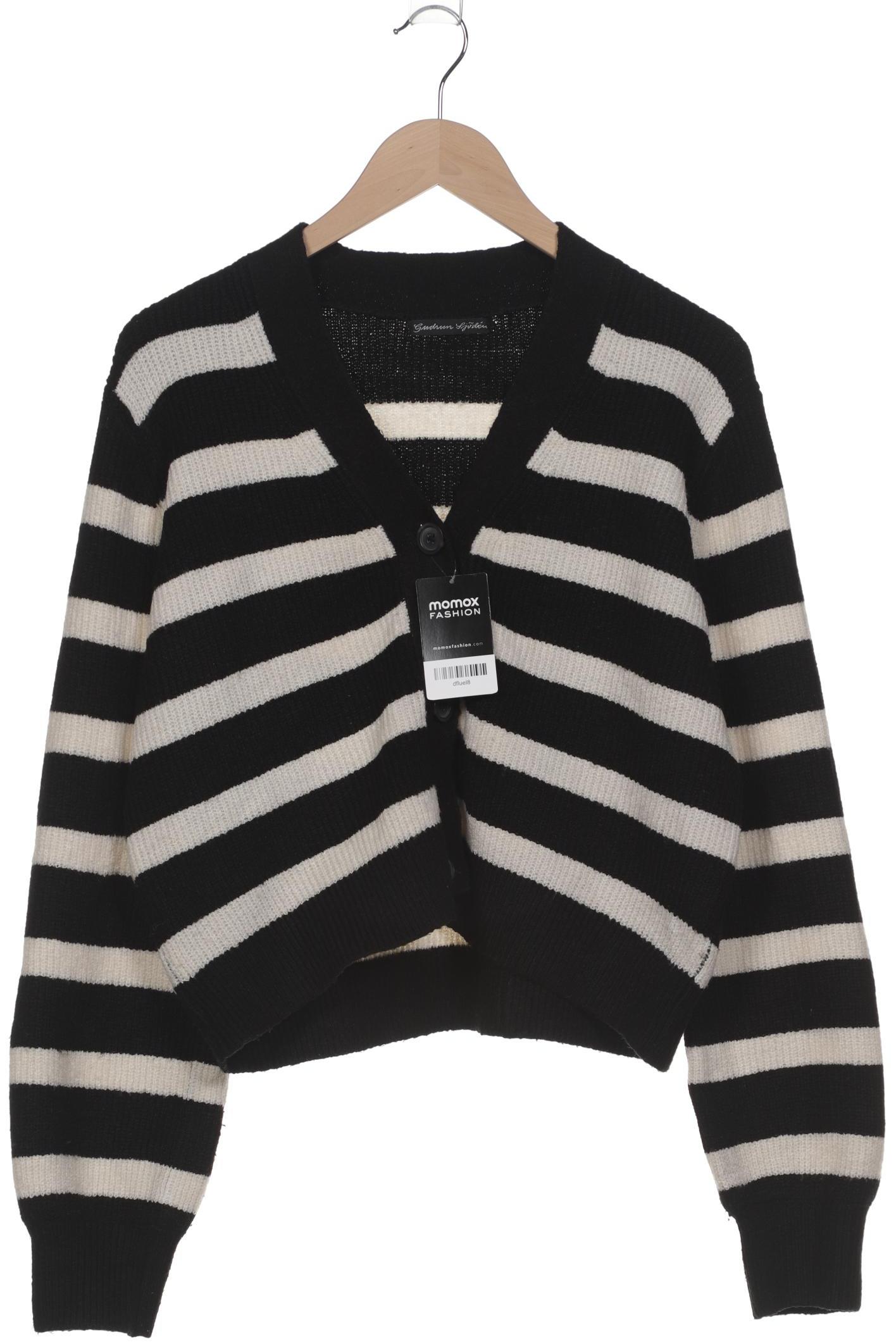 

Gudrun Sjödén Damen Strickjacke, schwarz, Gr. 42