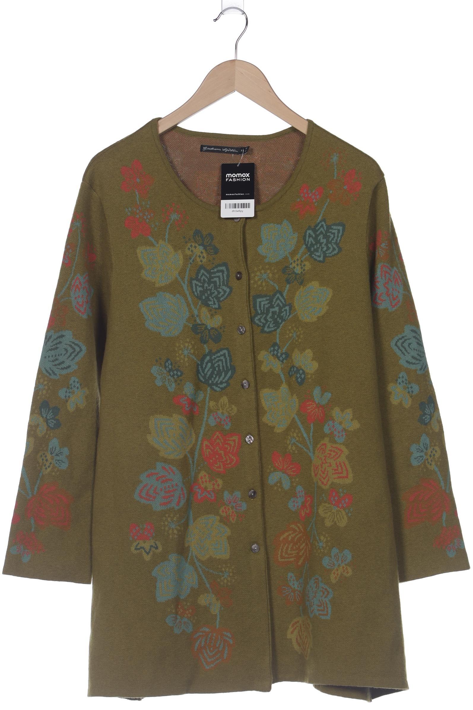 

Gudrun Sjödén Damen Strickjacke, grün, Gr. 44