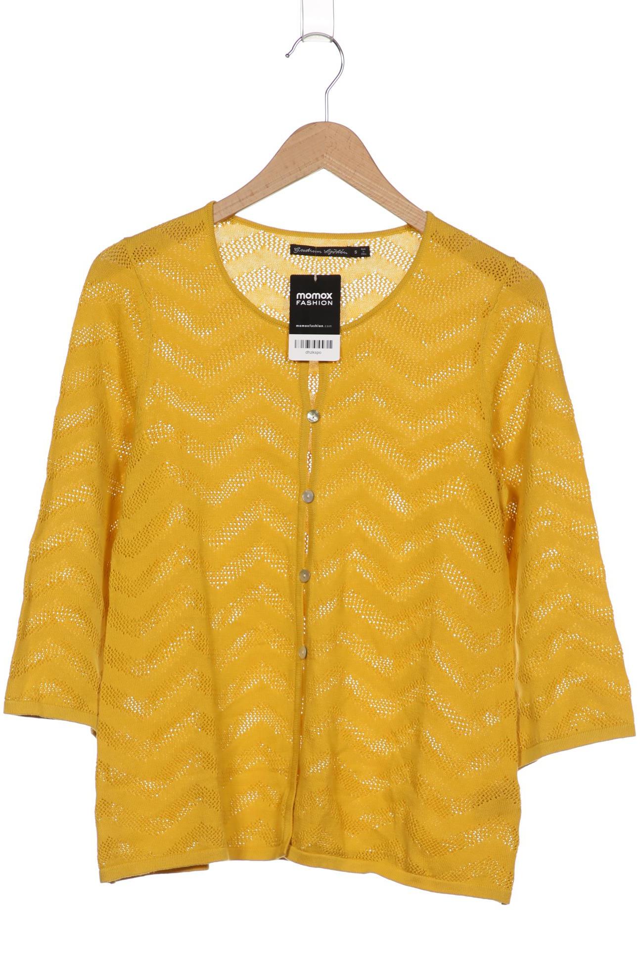 

Gudrun Sjödén Damen Strickjacke, gelb