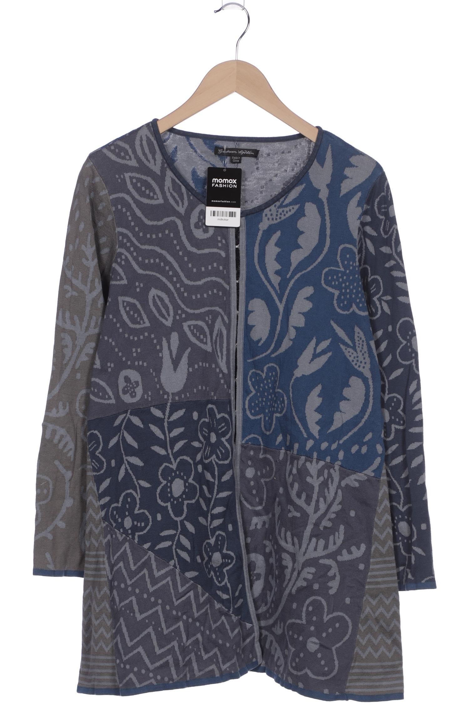 

Gudrun Sjödén Damen Strickjacke, blau, Gr. 42