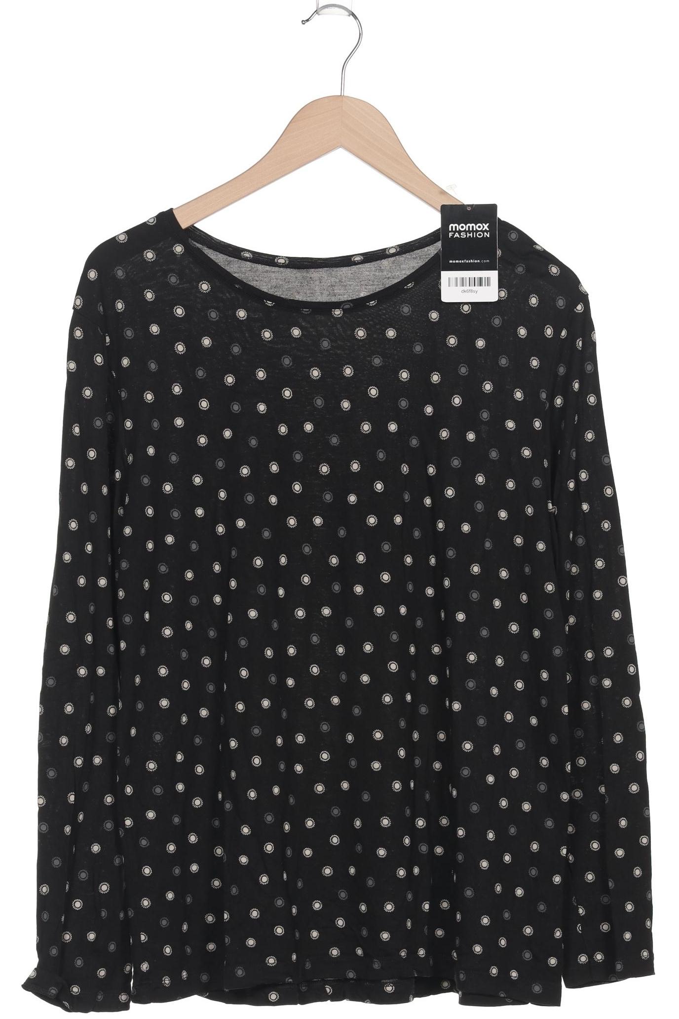 

Gudrun Sjödén Damen Langarmshirt, schwarz, Gr. 42