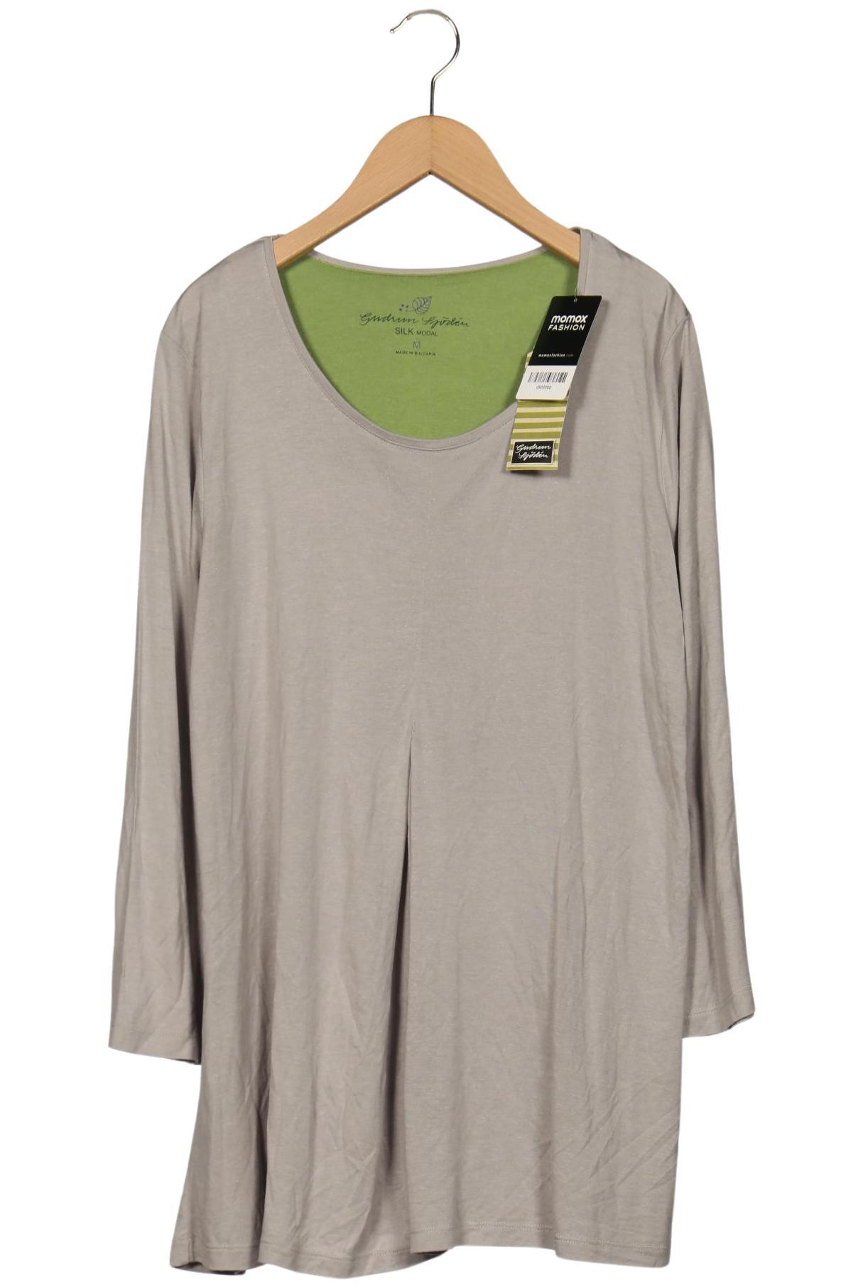 

Gudrun Sjödén Damen Langarmshirt, grau, Gr. 38