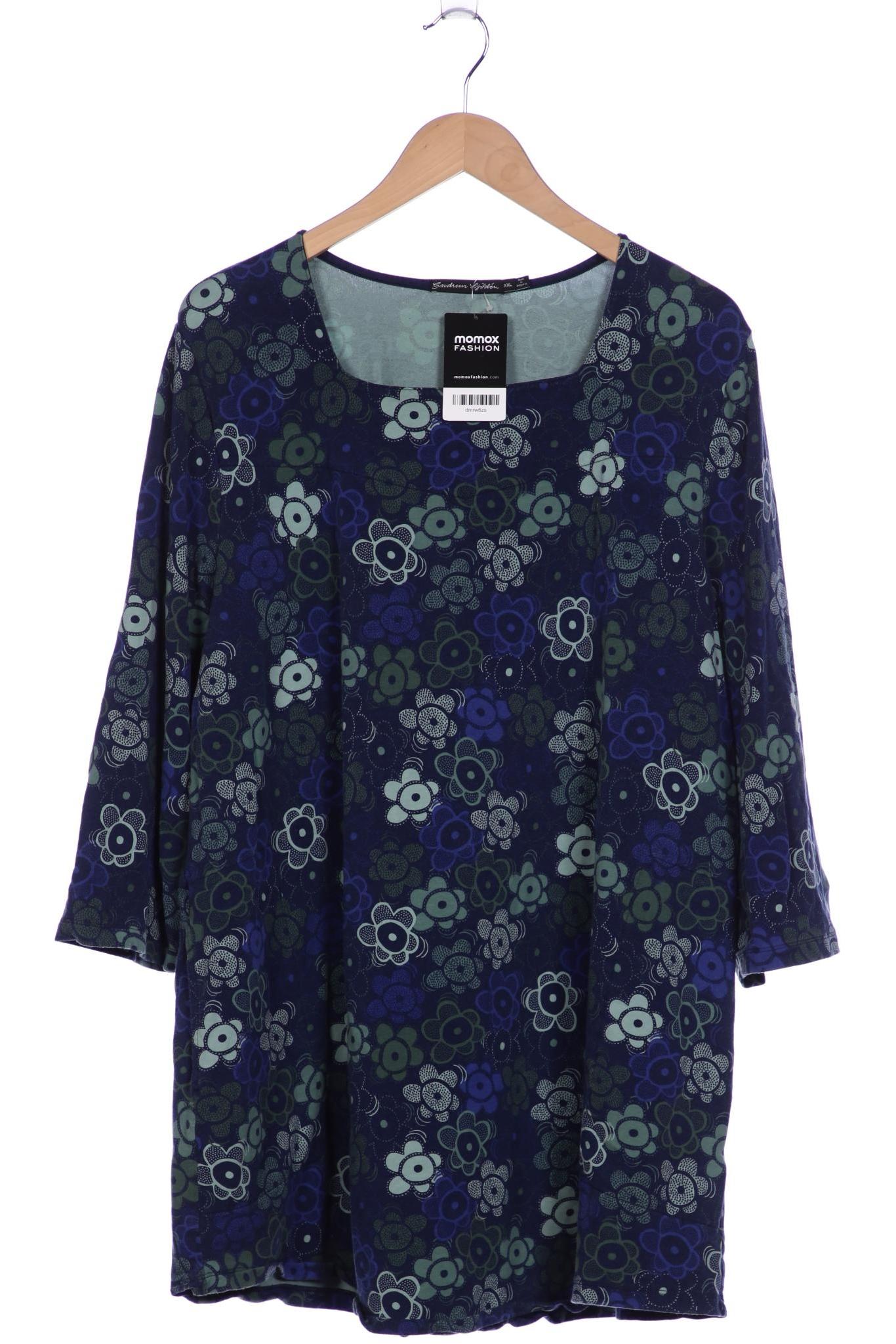 

Gudrun Sjödén Damen Langarmshirt, marineblau, Gr. 46