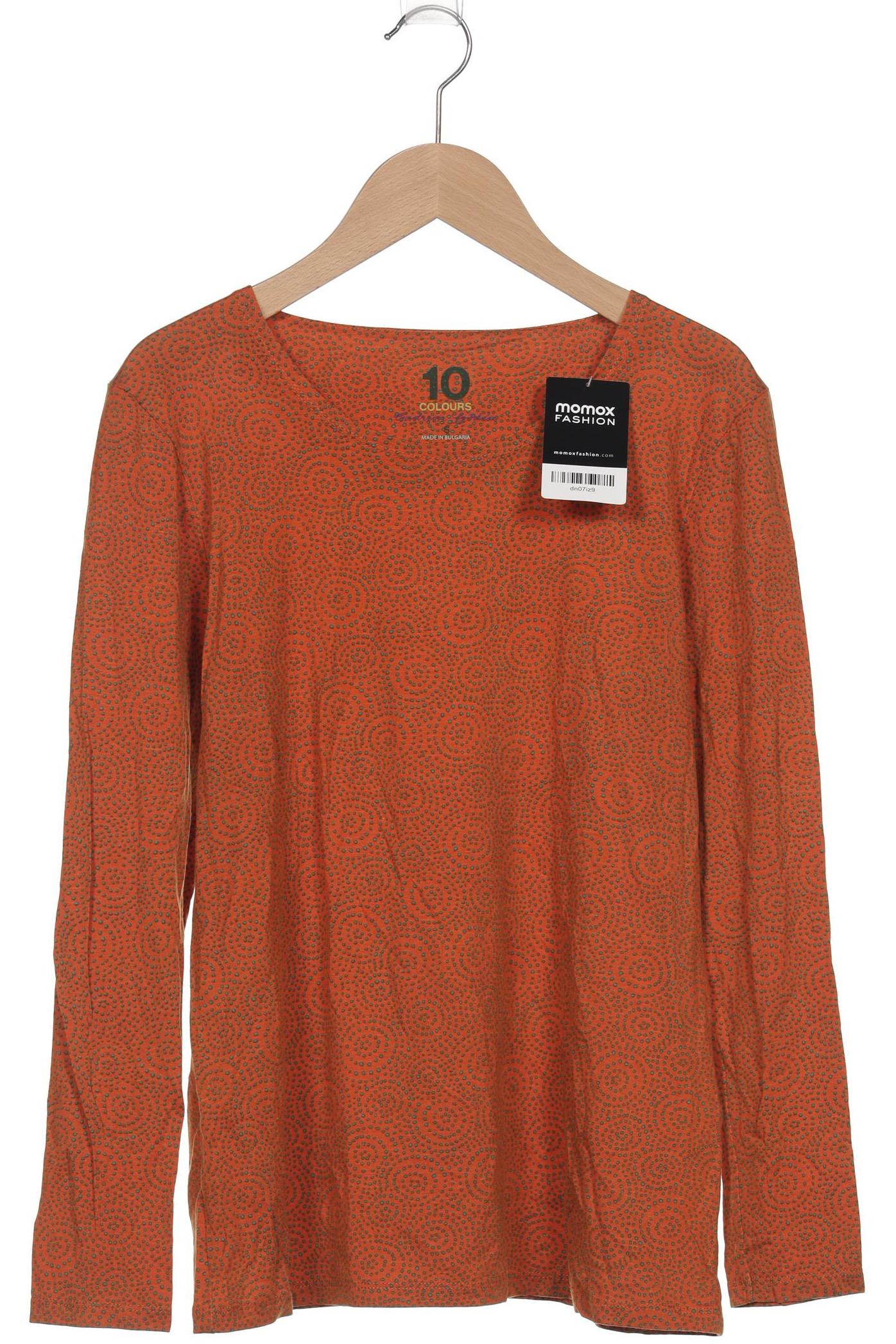 

Gudrun Sjödén Damen Langarmshirt, orange, Gr. 36