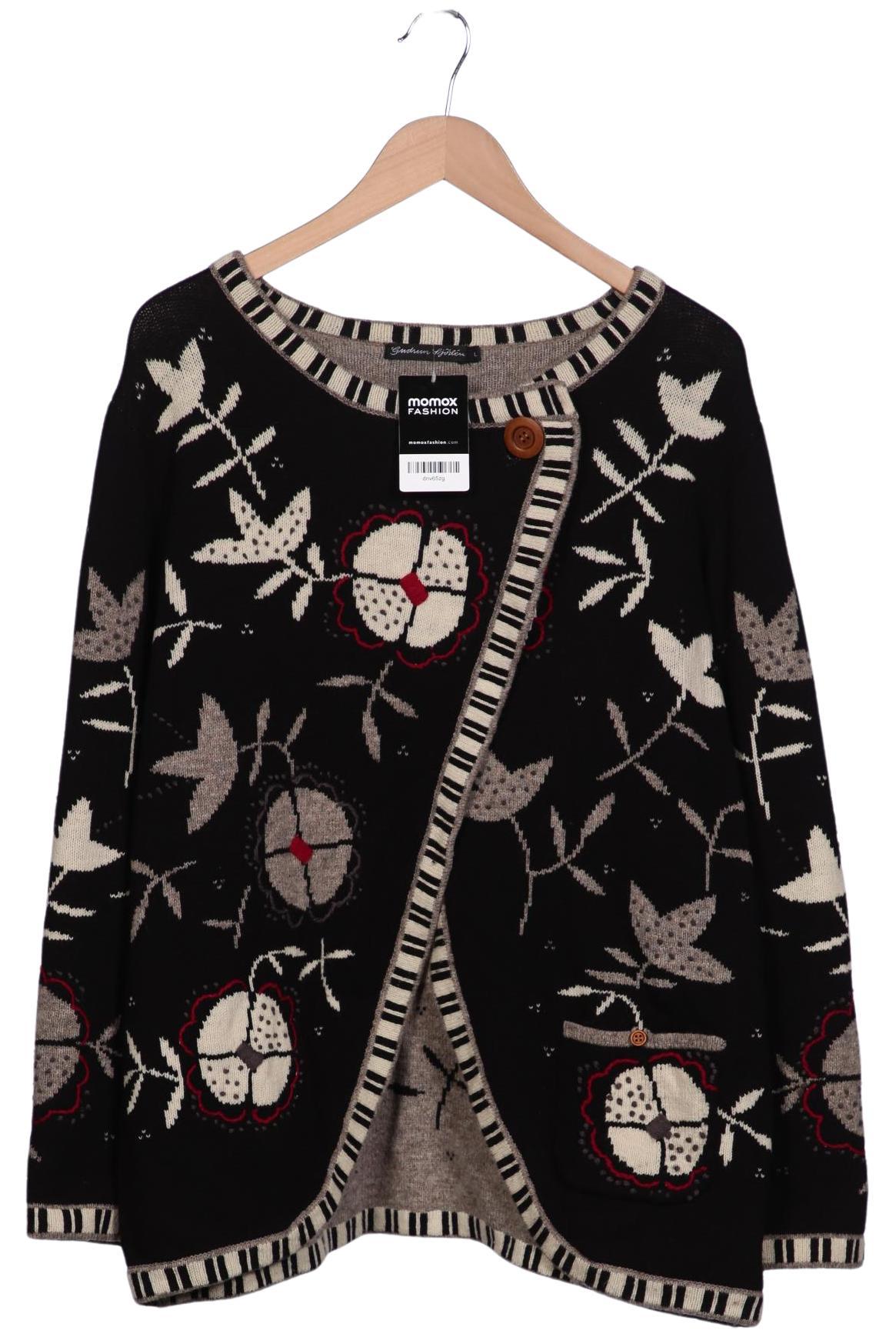 

Gudrun Sjödén Damen Strickjacke, schwarz, Gr. 42