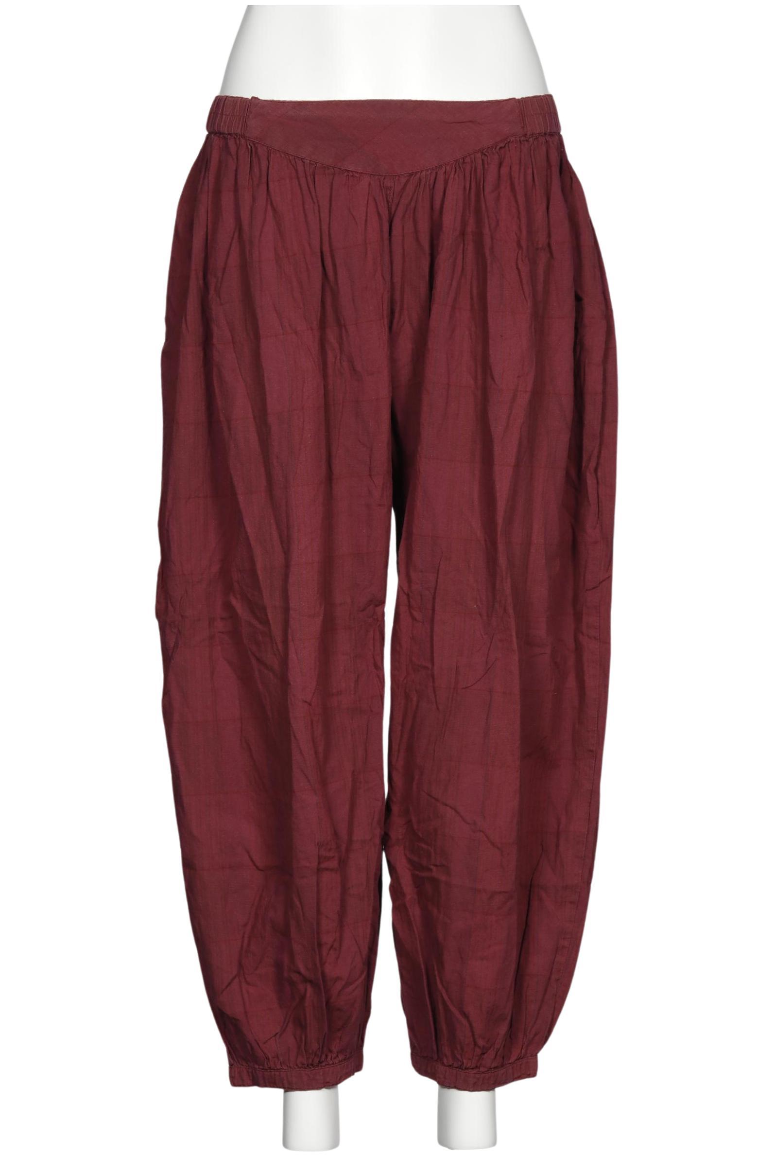 

Gudrun Sjödén Damen Stoffhose, bordeaux, Gr. 0