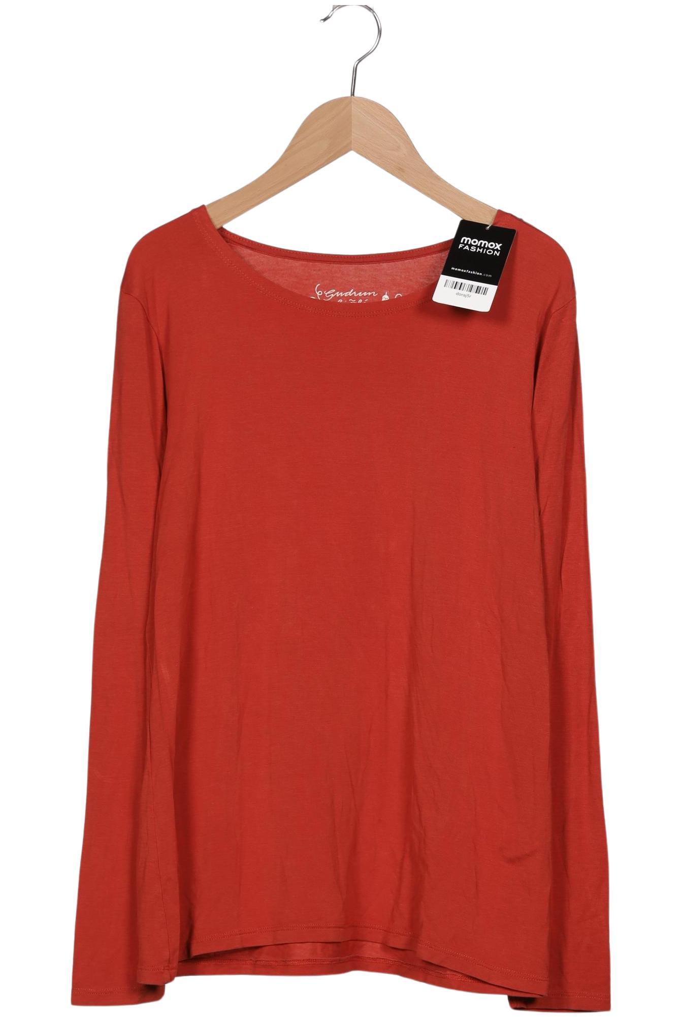 

Gudrun Sjödén Damen Langarmshirt, rot, Gr. 38